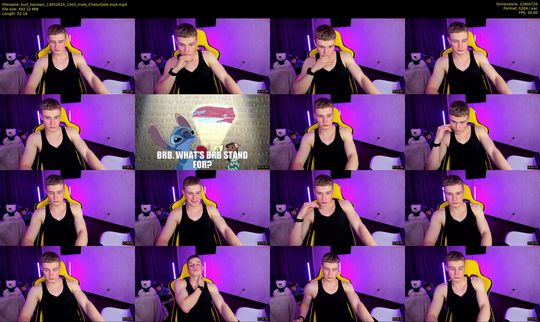 kurt_hanssen — 53 minute Chaturbate male cam show recording, 720p, May 13, 2024