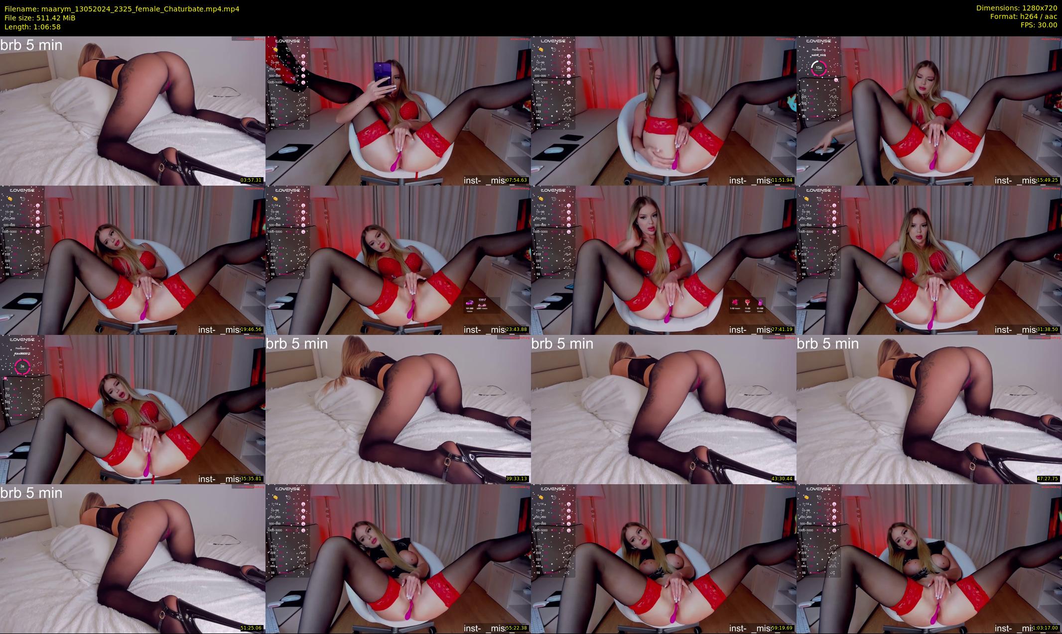 maarym — 67 minute Chaturbate couple cam show recording, 720p, May 13, 2024