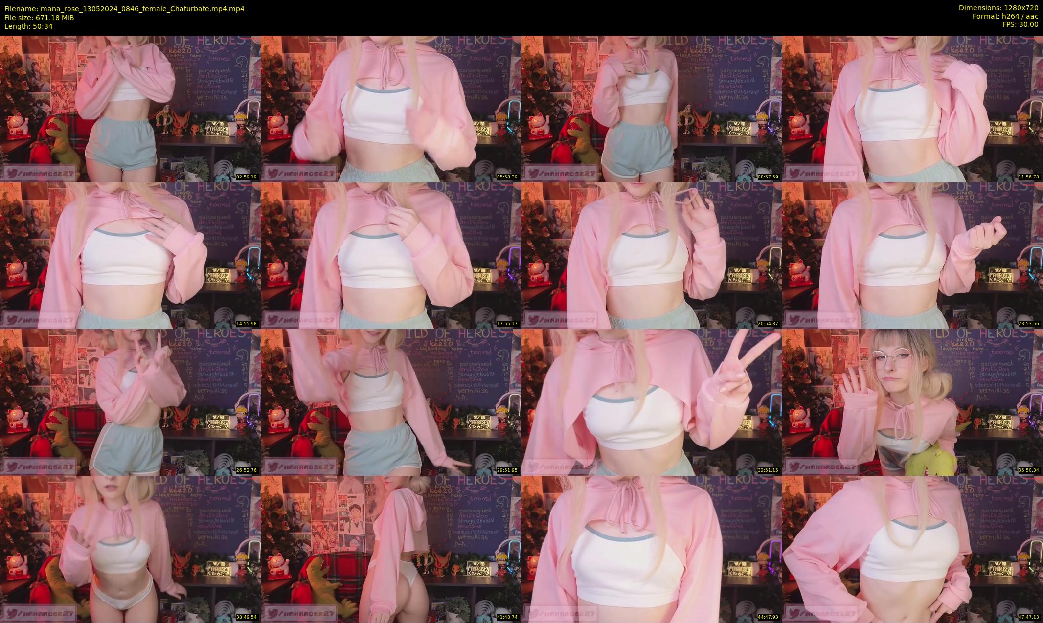 mana_rose — 51 minute Chaturbate female cam show recording, 720p, May 13, 2024
