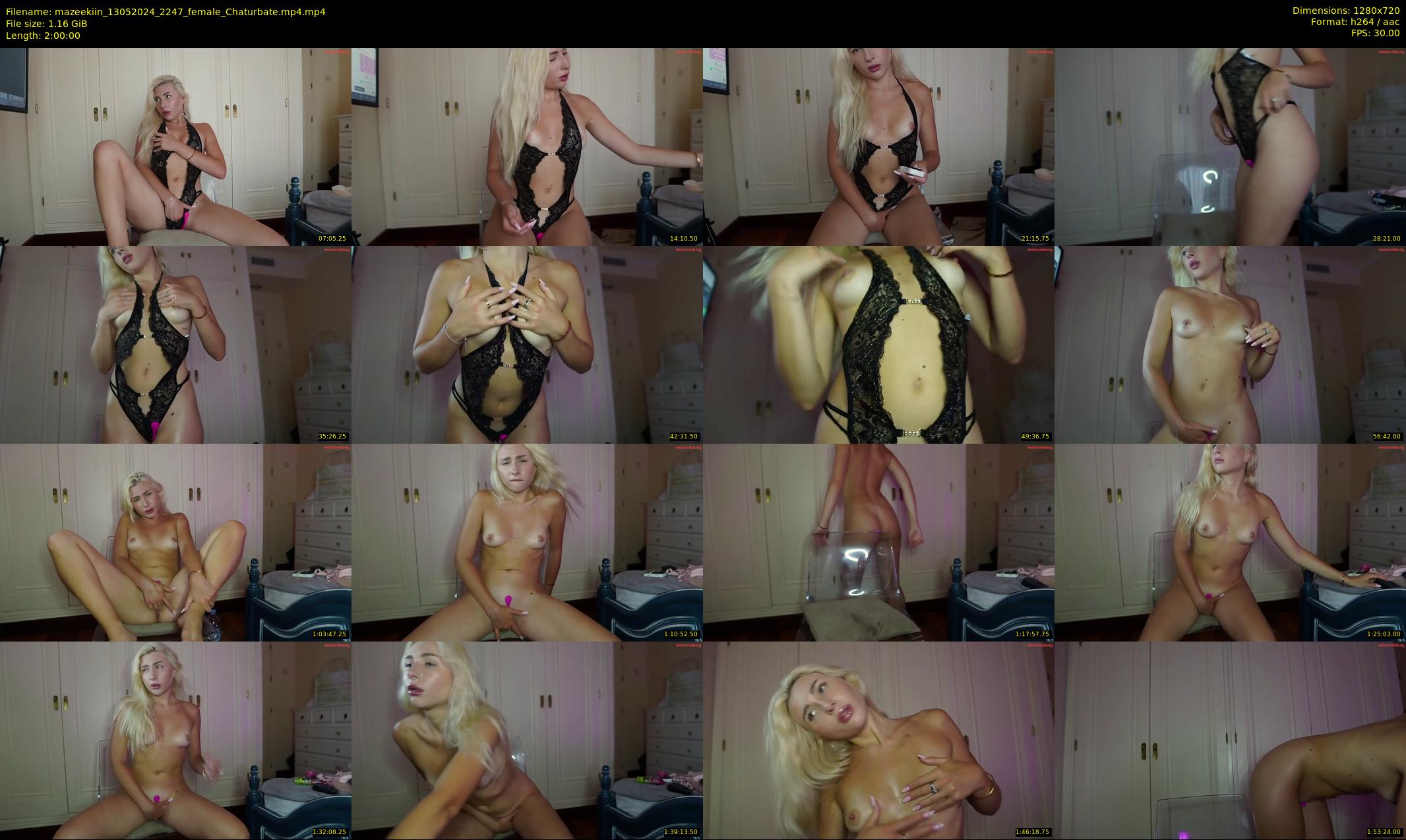 mazeekiin — 120 minute Chaturbate female cam show recording, 720p, May 13, 2024