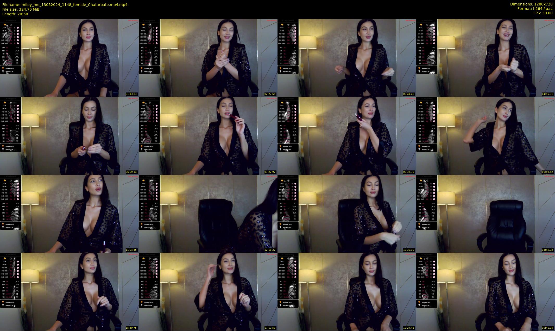 miley_me — 21 minute Chaturbate female cam show recording, 720p, May 13, 2024