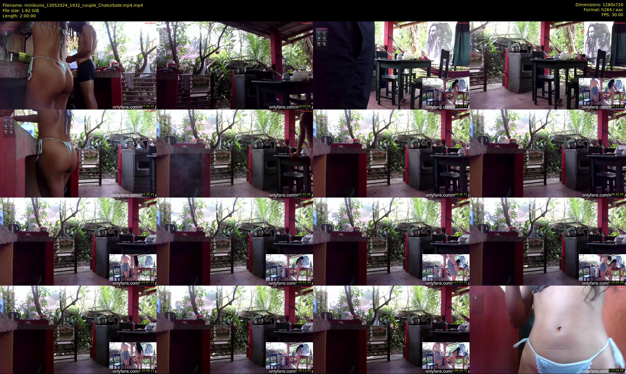minikunis — 120 minute Chaturbate couple cam show recording, 720p, May 13, 2024