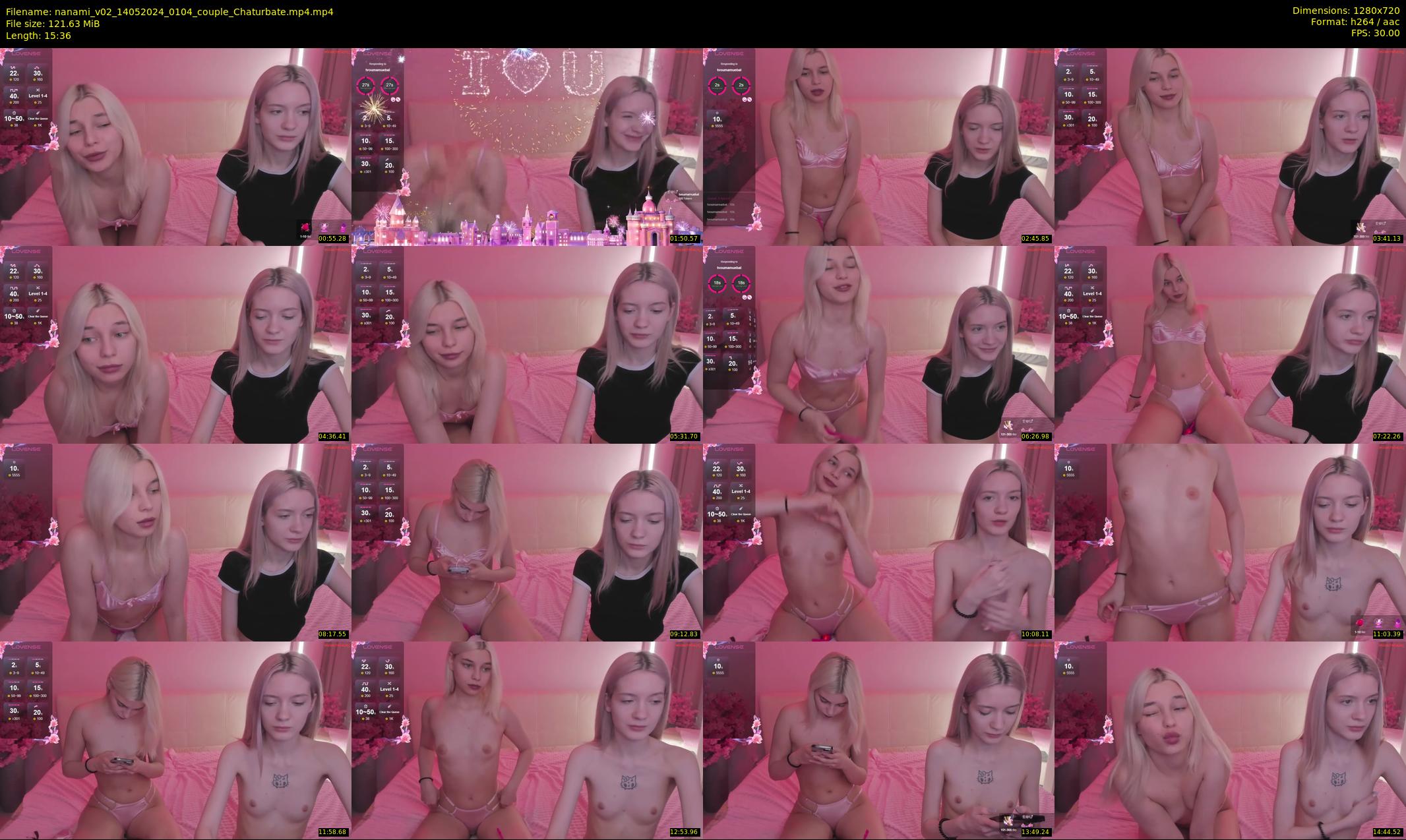nanami_v02 — 16 minute Chaturbate couple cam show recording, 720p, May 14, 2024