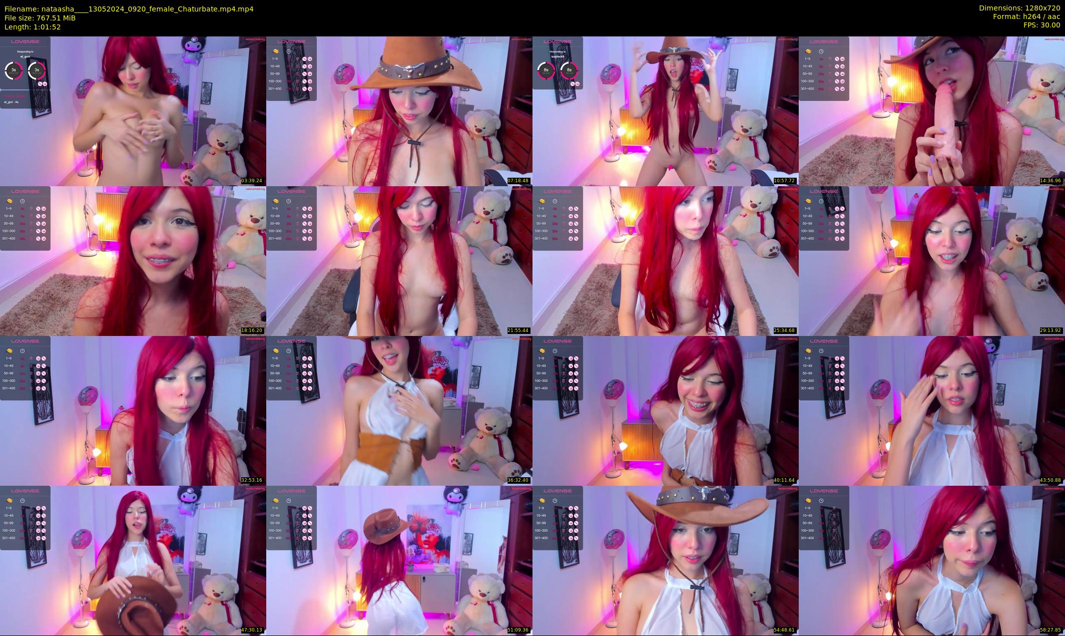 nataasha___ — 62 minute Chaturbate female cam show recording, 720p, May 13, 2024