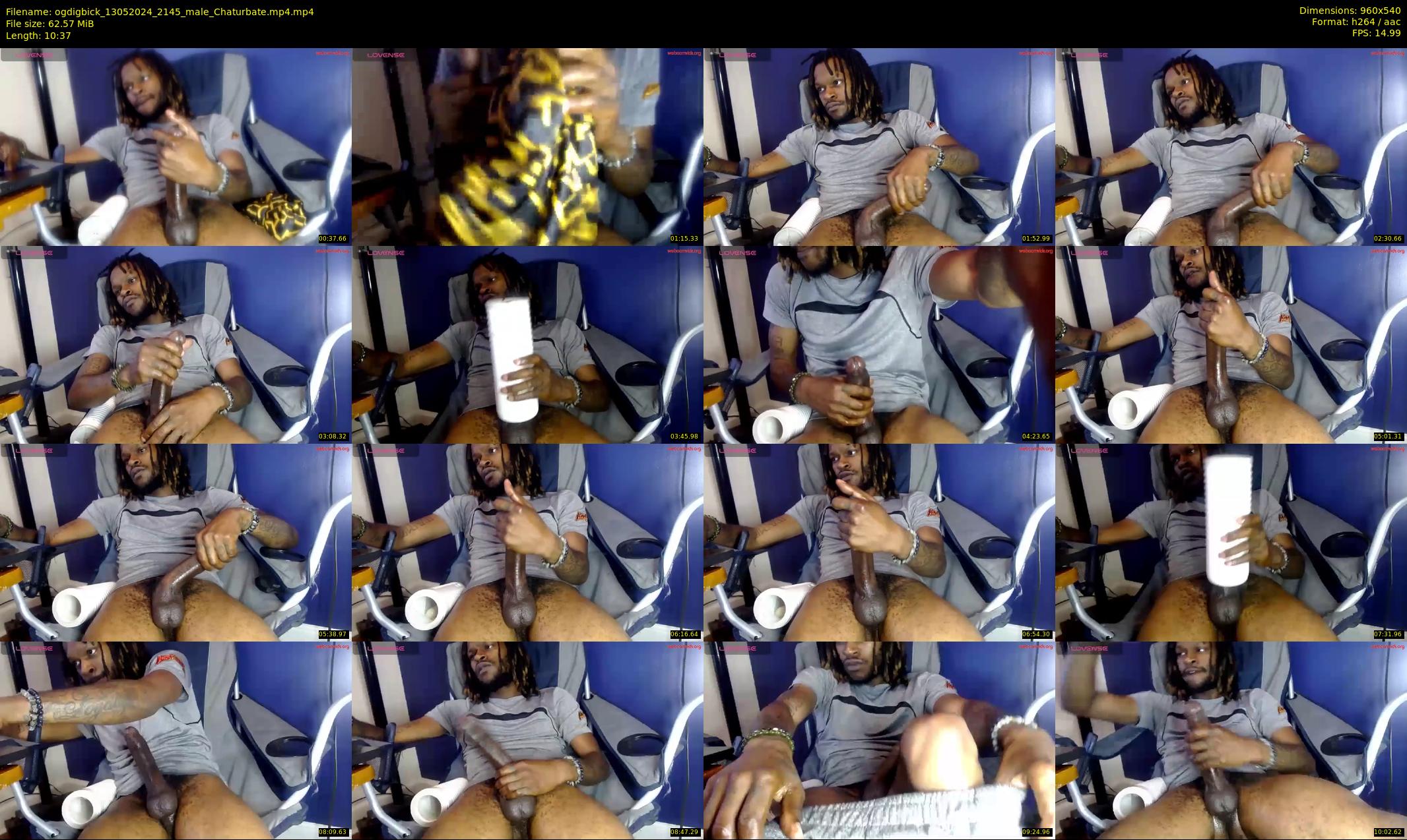 ogdigbick — 11 minute Chaturbate male cam show recording, 480p, May 13, 2024
