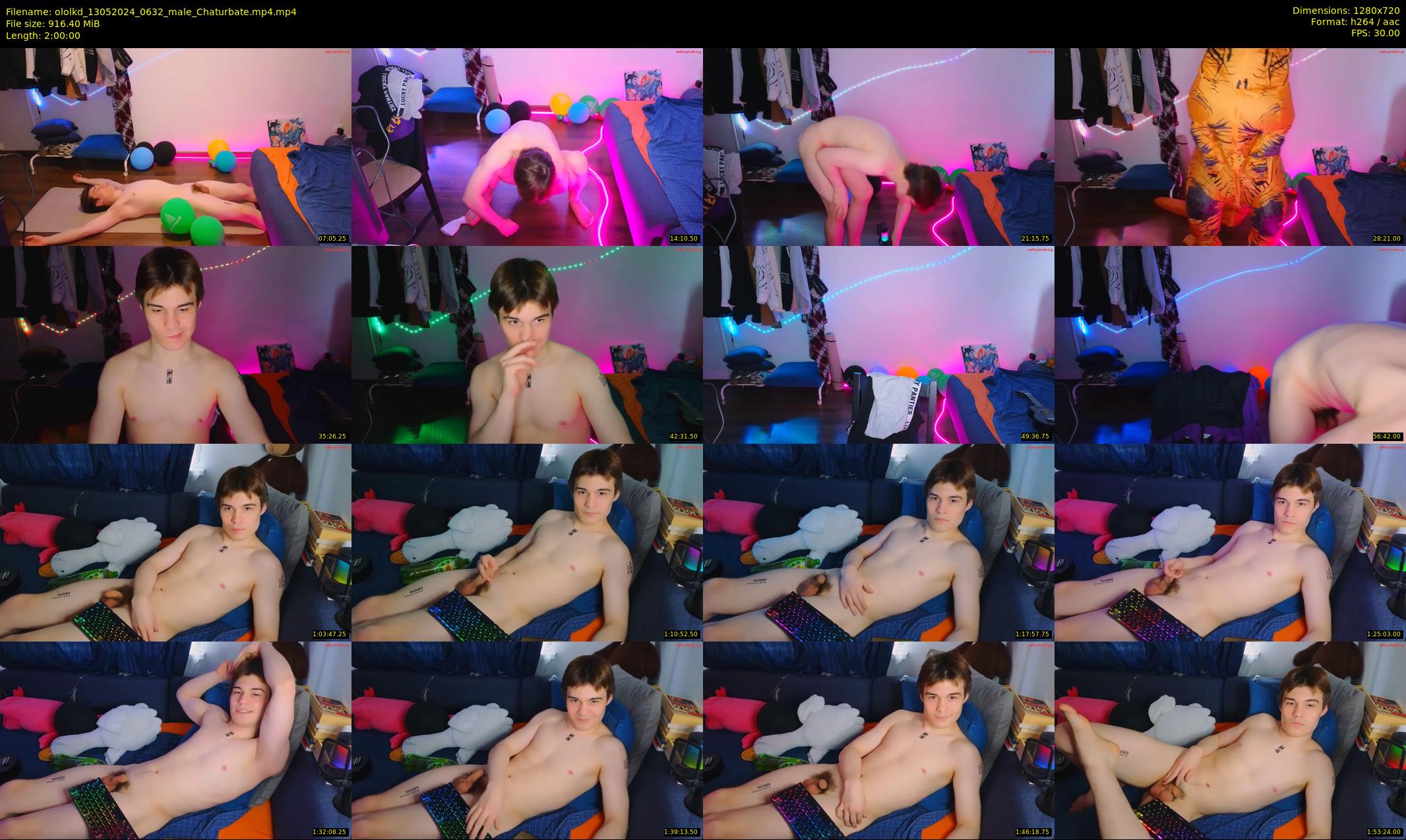ololkd — 120 minute Chaturbate male cam show recording, 720p, May 13, 2024