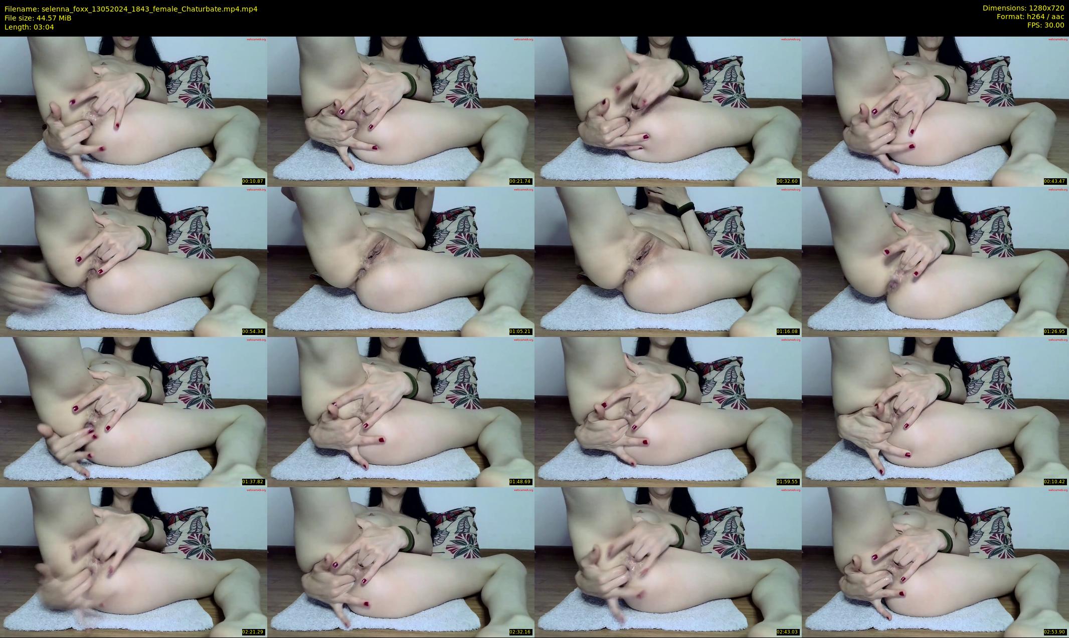 selenna_foxx — 4 minute Chaturbate female cam show recording, 720p, May 13, 2024