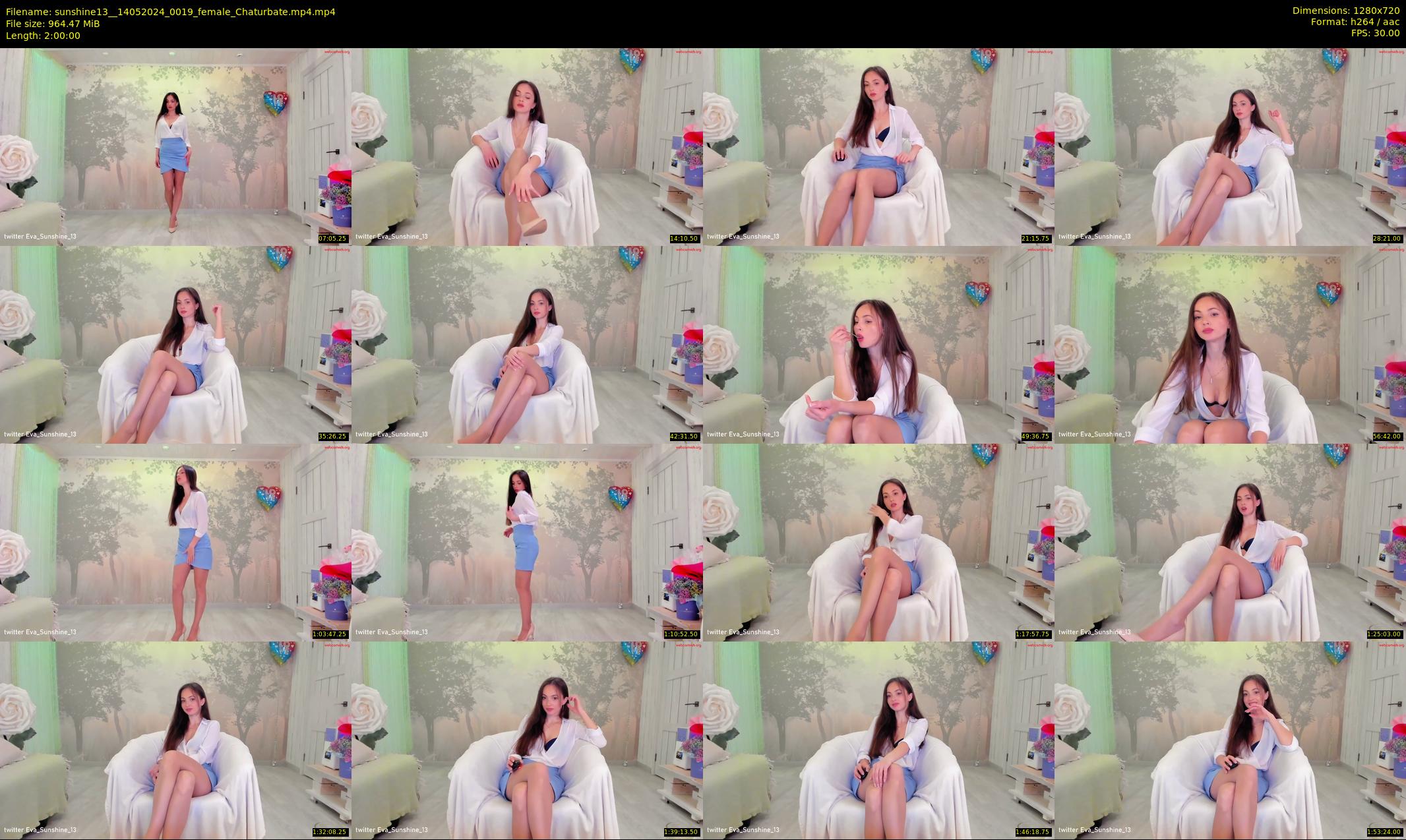 sunshine13_ — 120 minute Chaturbate female cam show recording, 720p, May 14, 2024
