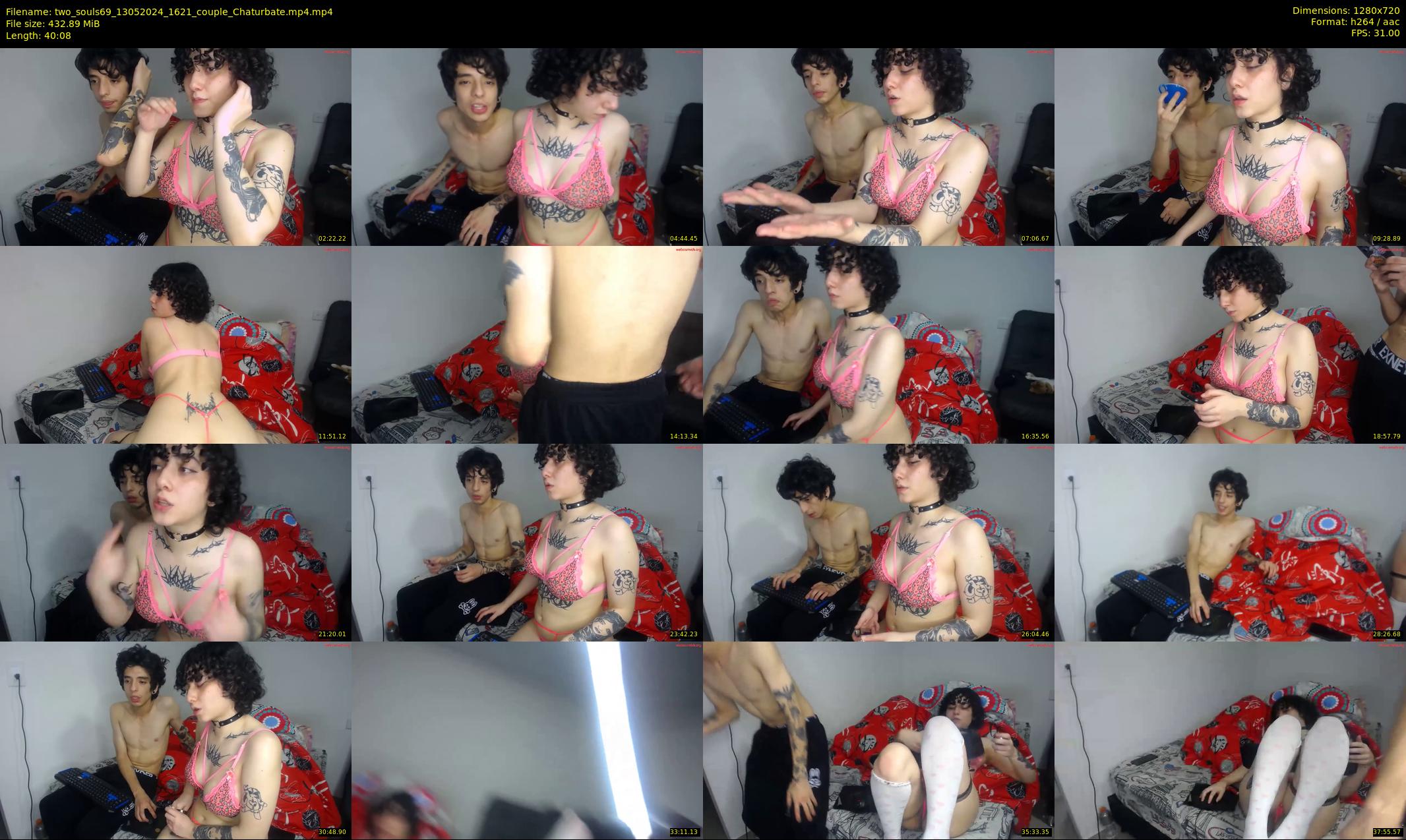 two_souls69 — 41 minute Chaturbate couple cam show recording, 720p, May 13, 2024