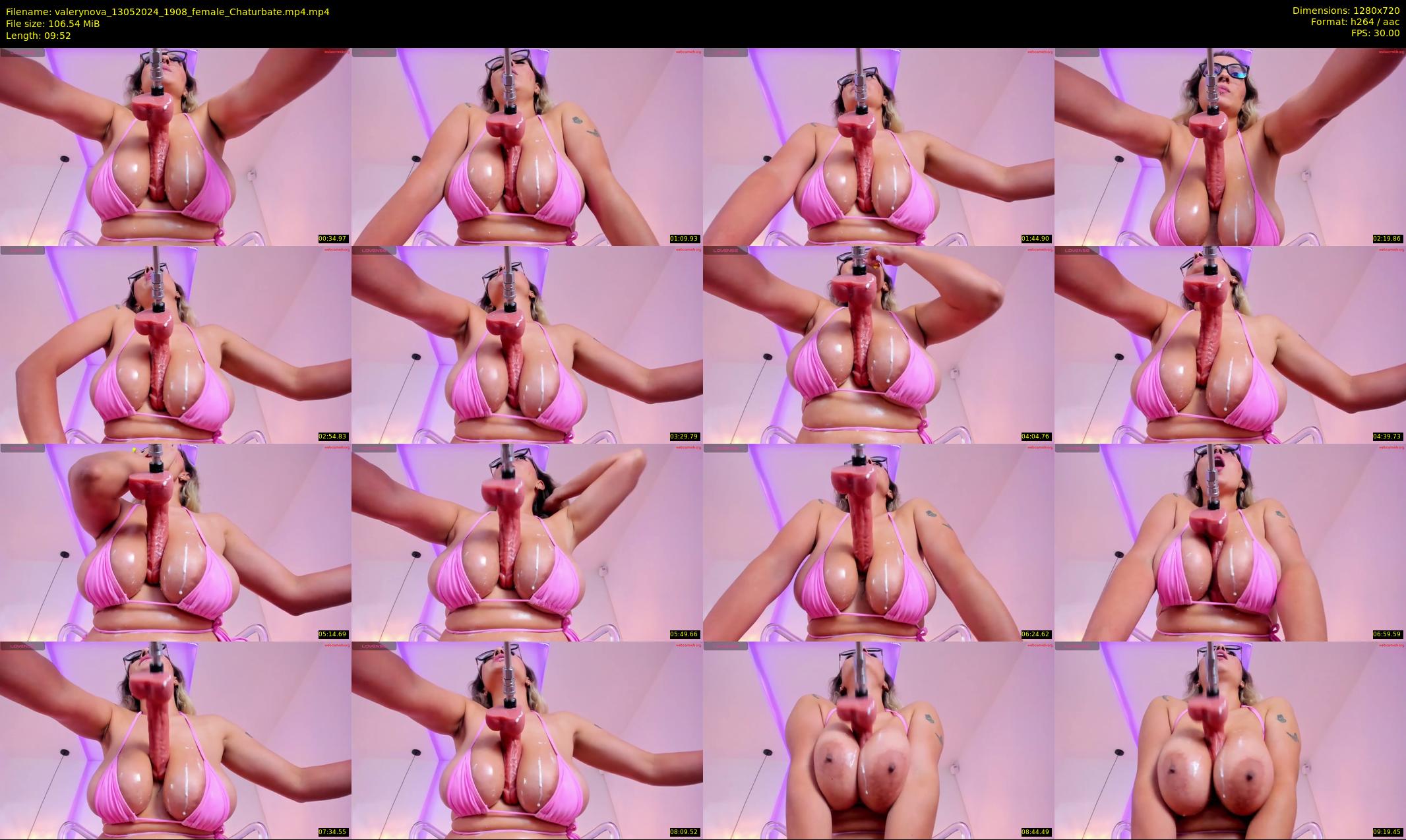 valerynova — 10 minute Chaturbate female cam show recording, 720p, May 13, 2024