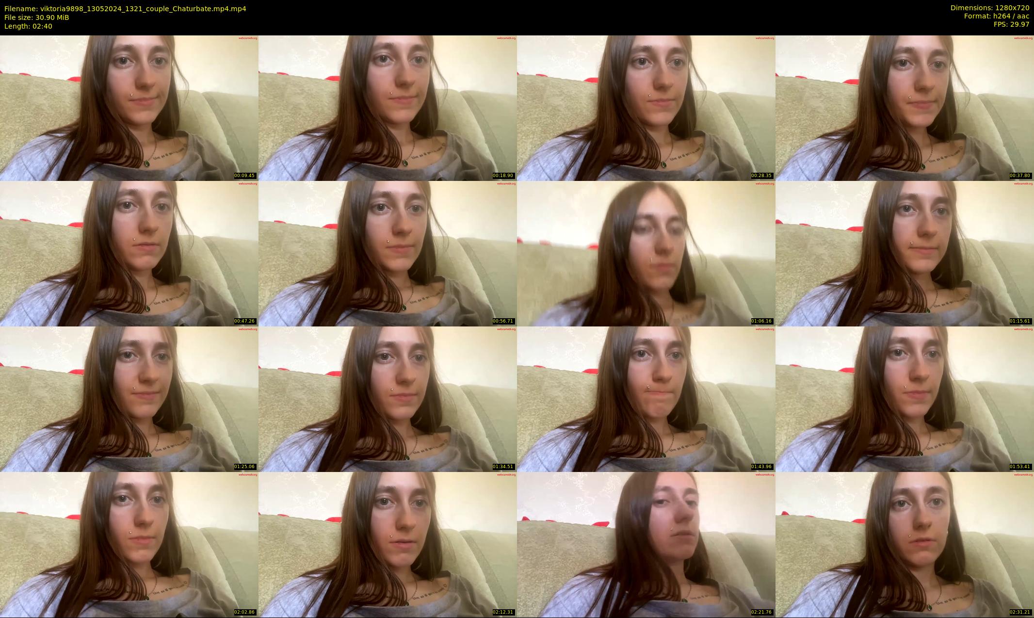 viktoria9898 — 3 minute Chaturbate couple cam show recording, 720p, May 13, 2024