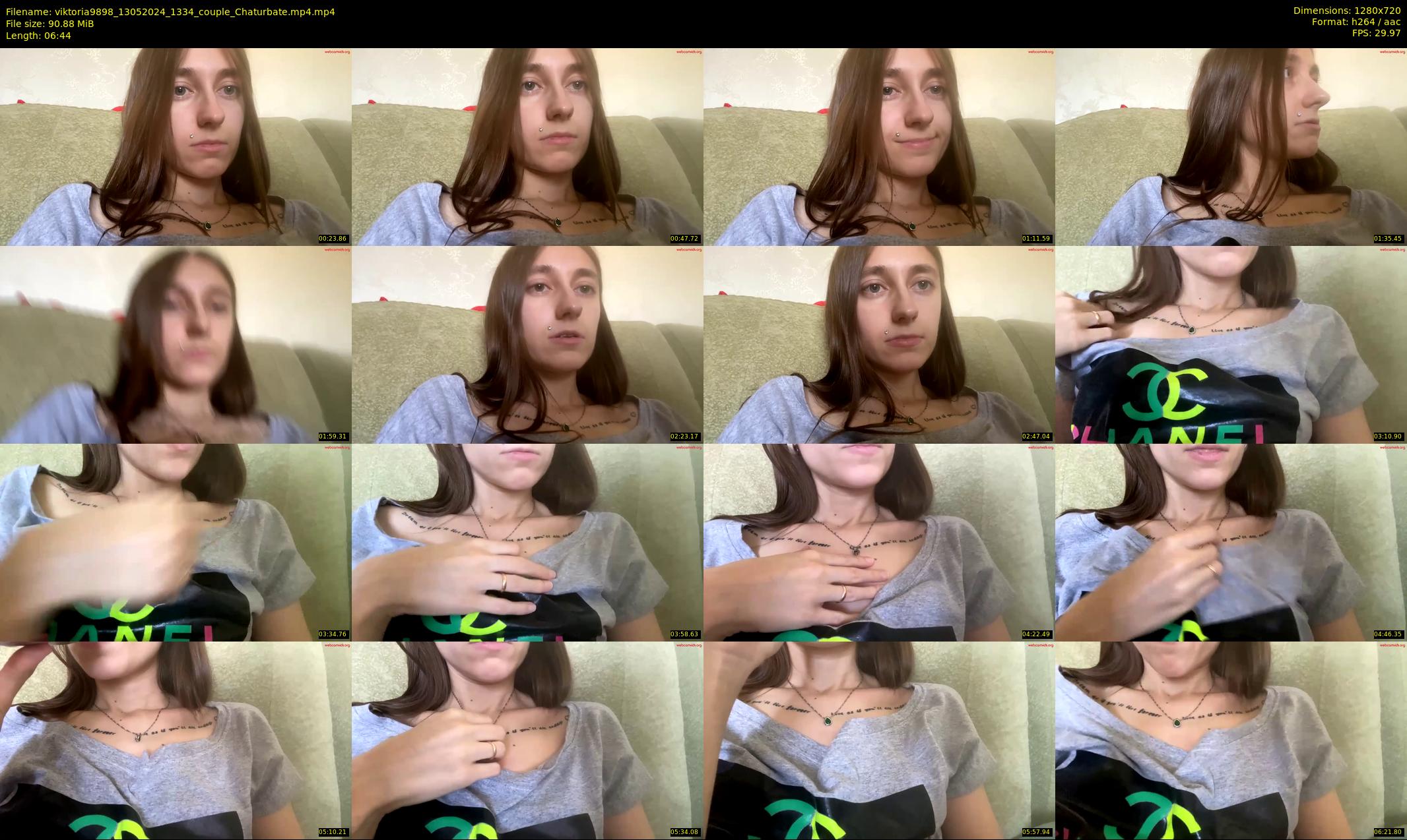 viktoria9898 — 7 minute Chaturbate couple cam show recording, 720p, May 13, 2024