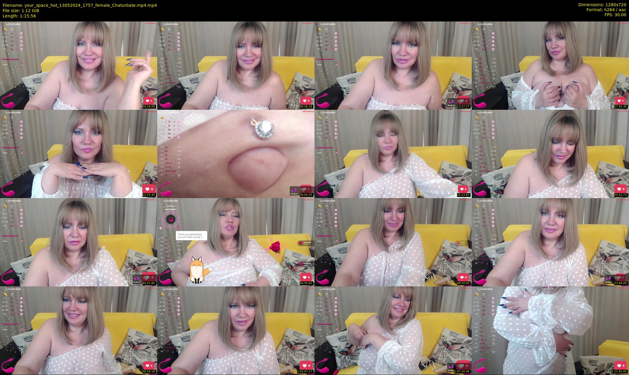 your_space_hot — 76 minute Chaturbate female cam show recording, 720p, May 13, 2024