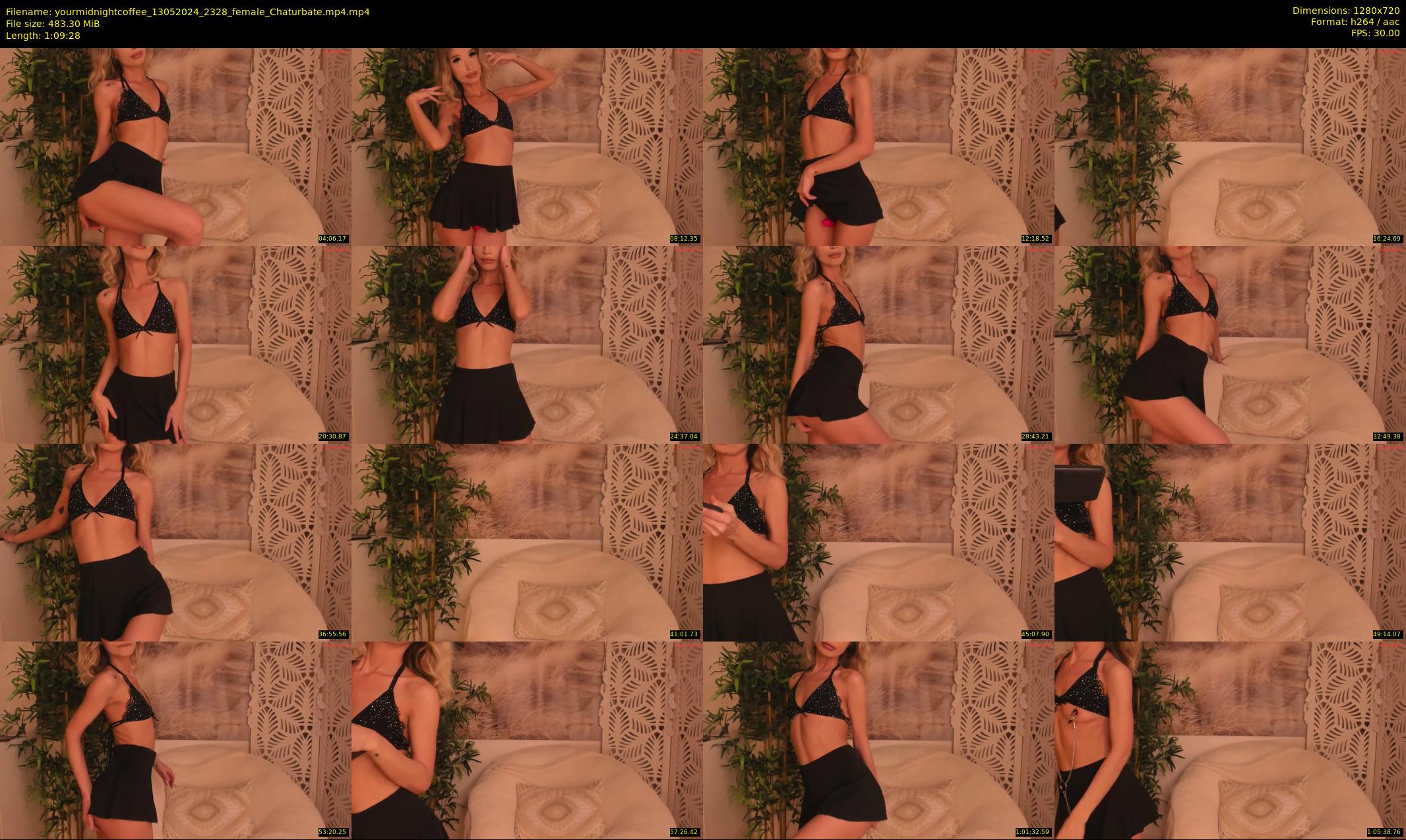 yourmidnightcoffee — 70 minute Chaturbate female cam show recording, 720p, May 13, 2024