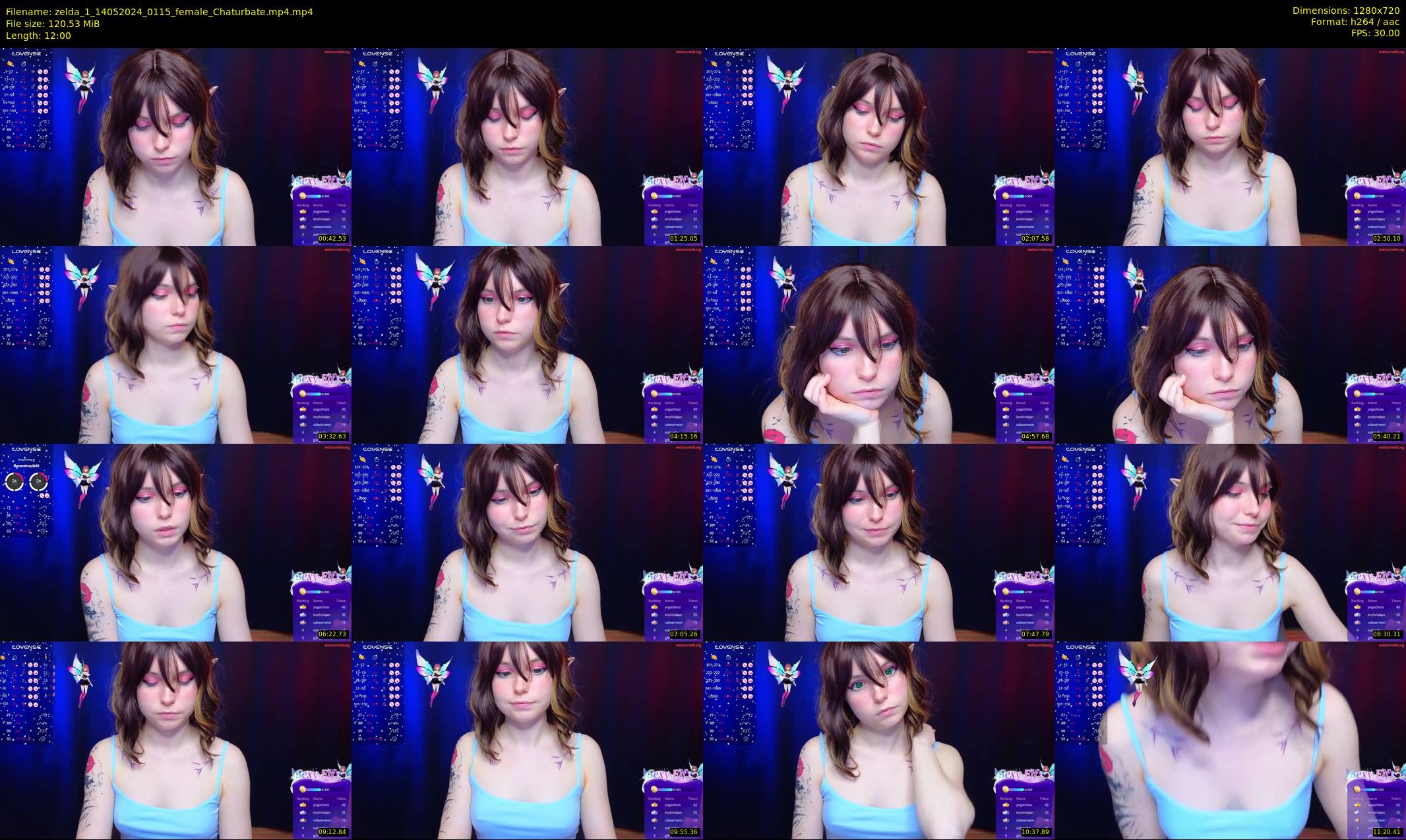 zelda_1 — 12 minute Chaturbate female cam show recording, 720p, May 14, 2024