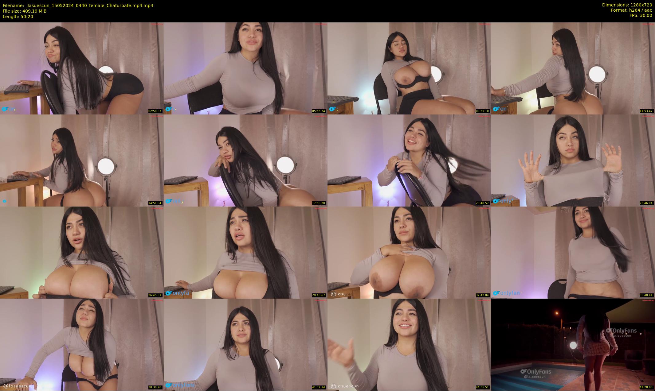 _lasuescun — 51 minute Chaturbate female cam show recording, 720p, May 15, 2024