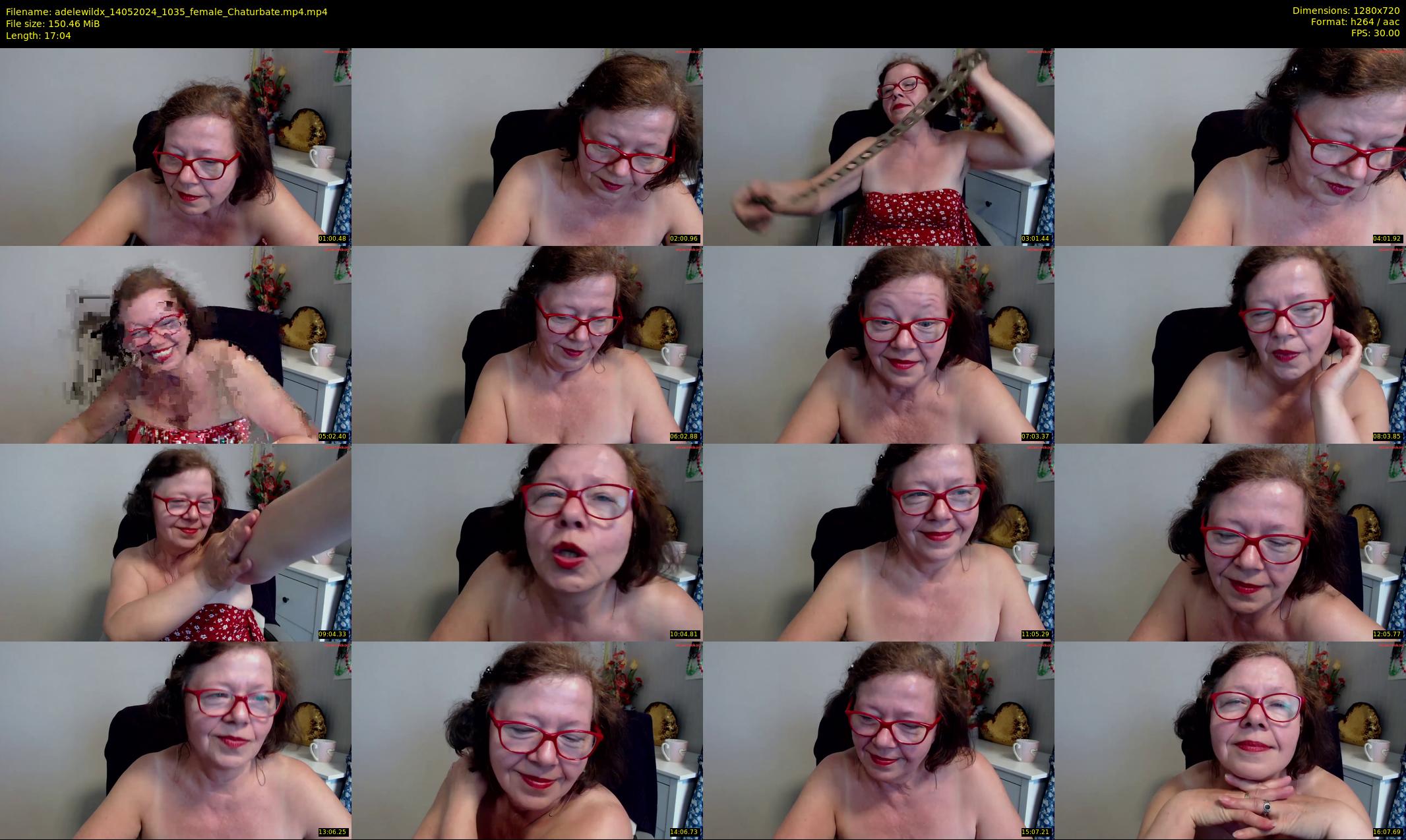 adelewildx — 18 minute Chaturbate female cam show recording, 720p, May 14, 2024