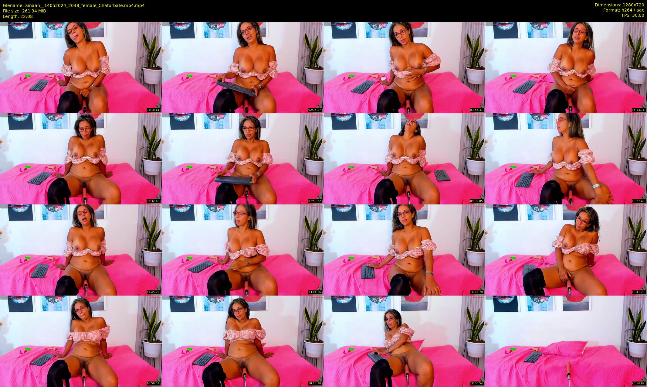 ainaah_ — 23 minute Chaturbate female cam show recording, 720p, May 14, 2024