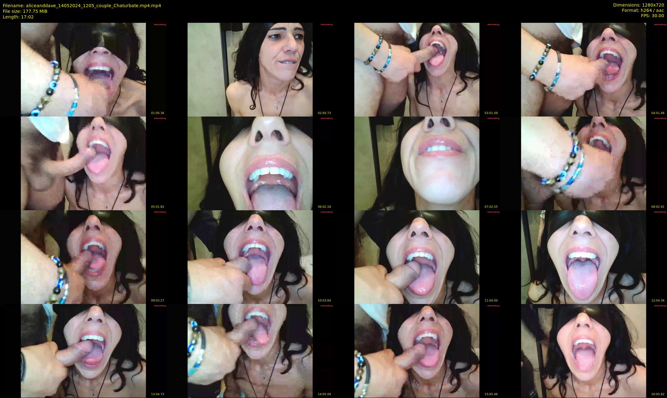 aliceanddave — 18 minute Chaturbate couple cam show recording, 720p, May 14, 2024