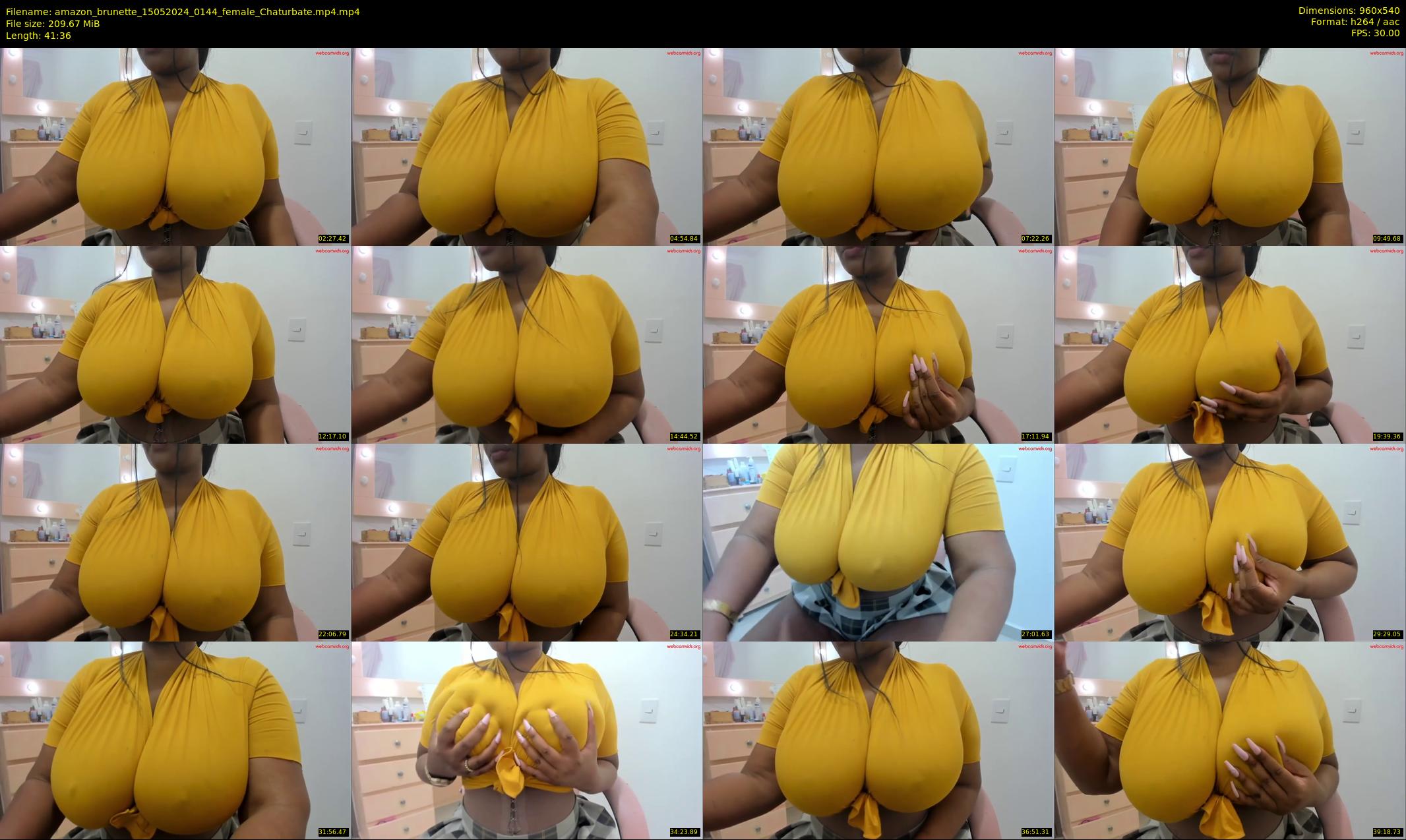 amazon_brunette — 42 minute Chaturbate female cam show recording, 480p, May 15, 2024