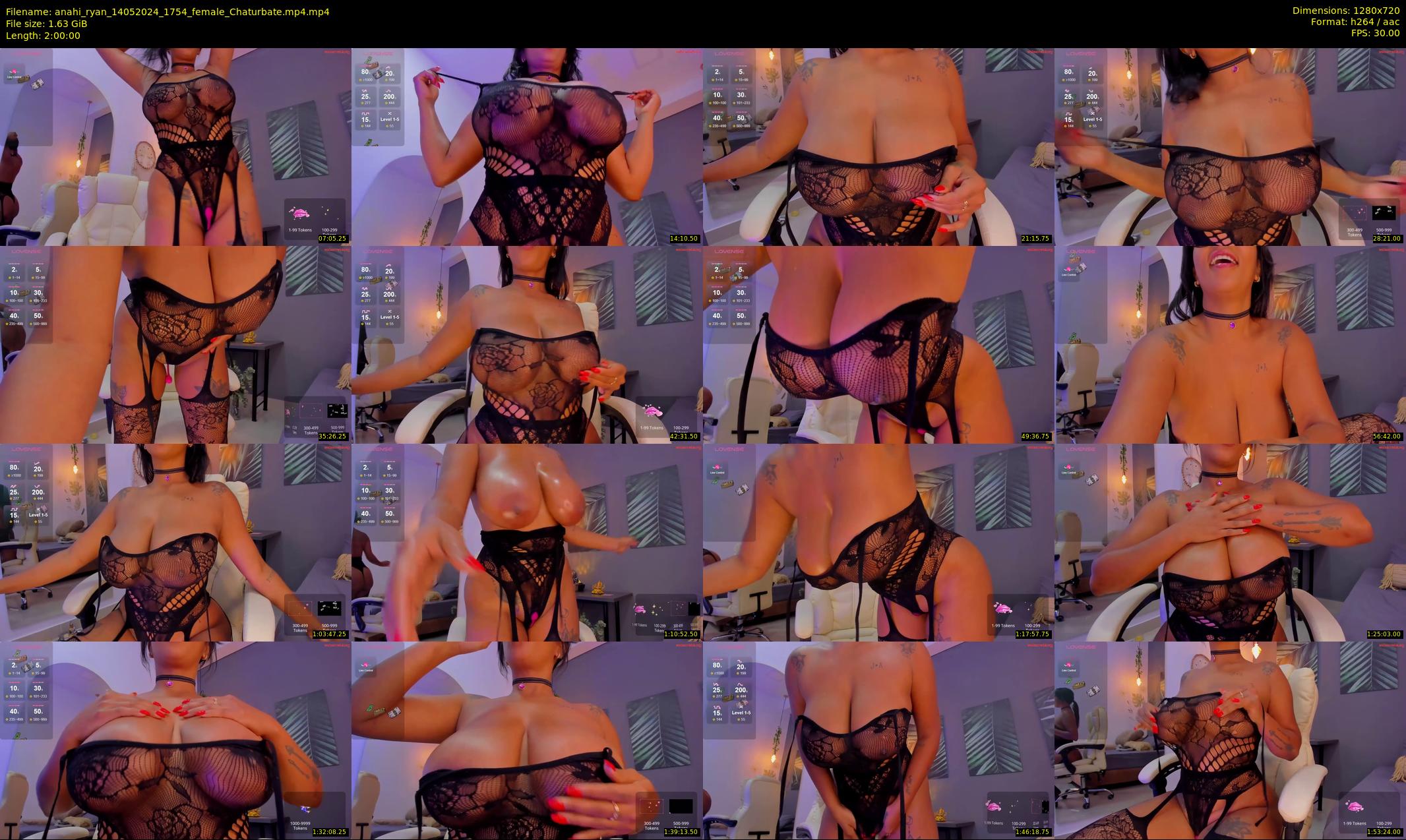 anahi_ryan — 120 minute Chaturbate female cam show recording, 720p, May 14, 2024