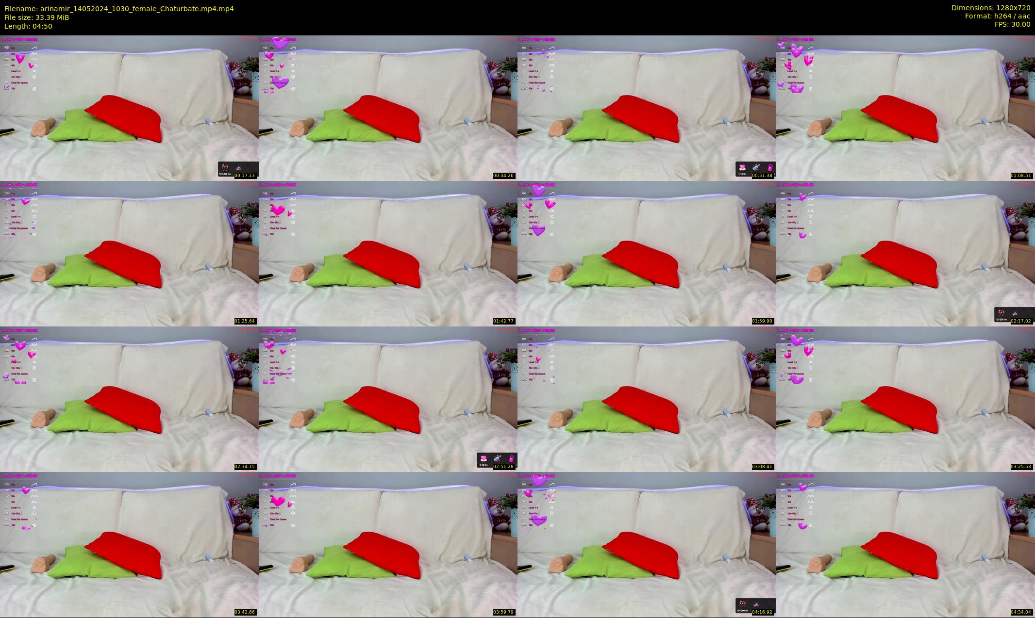 arinamir — 5 minute Chaturbate female cam show recording, 720p, May 14, 2024