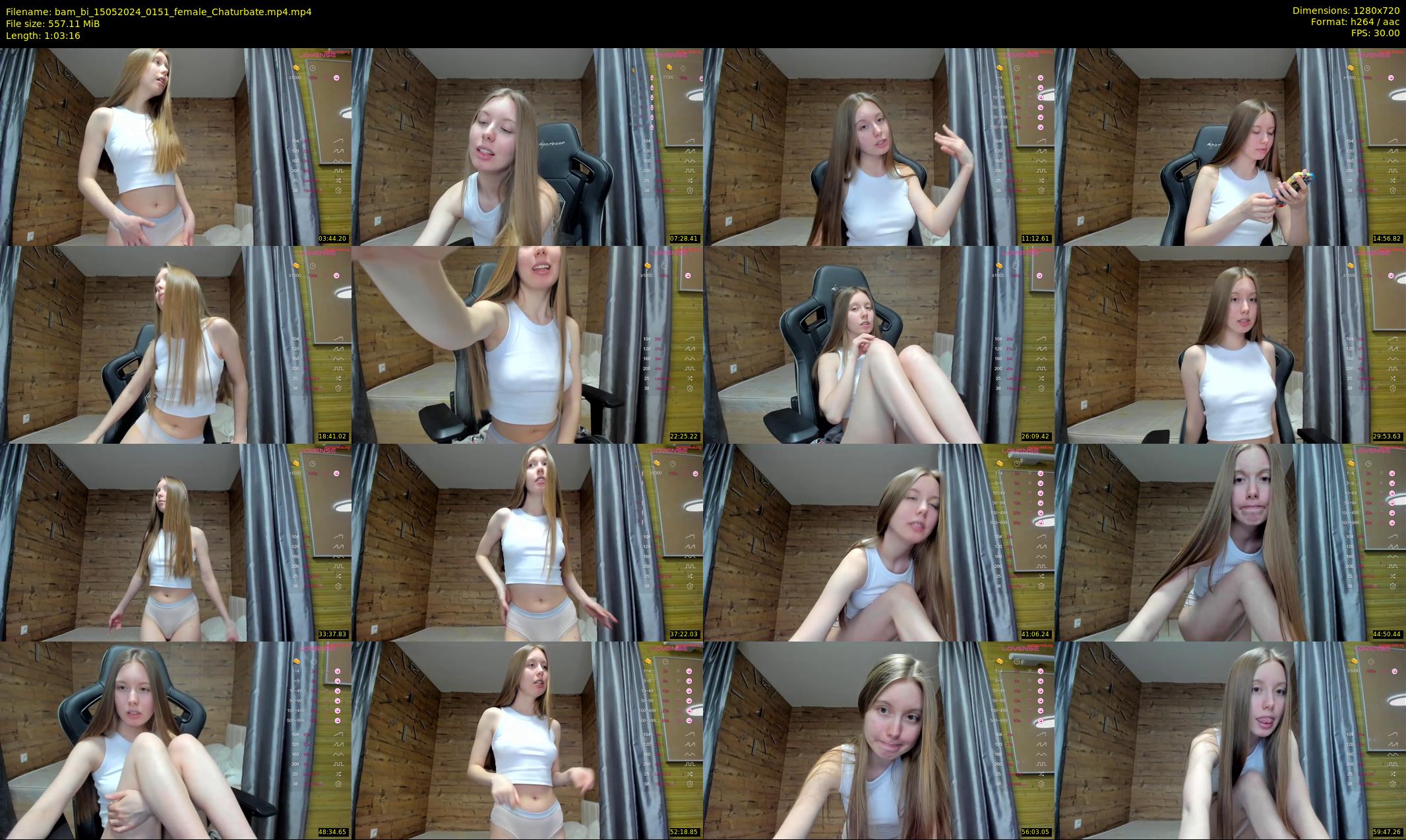 bam_bi — 64 minute Chaturbate female cam show recording, 720p, May 15, 2024