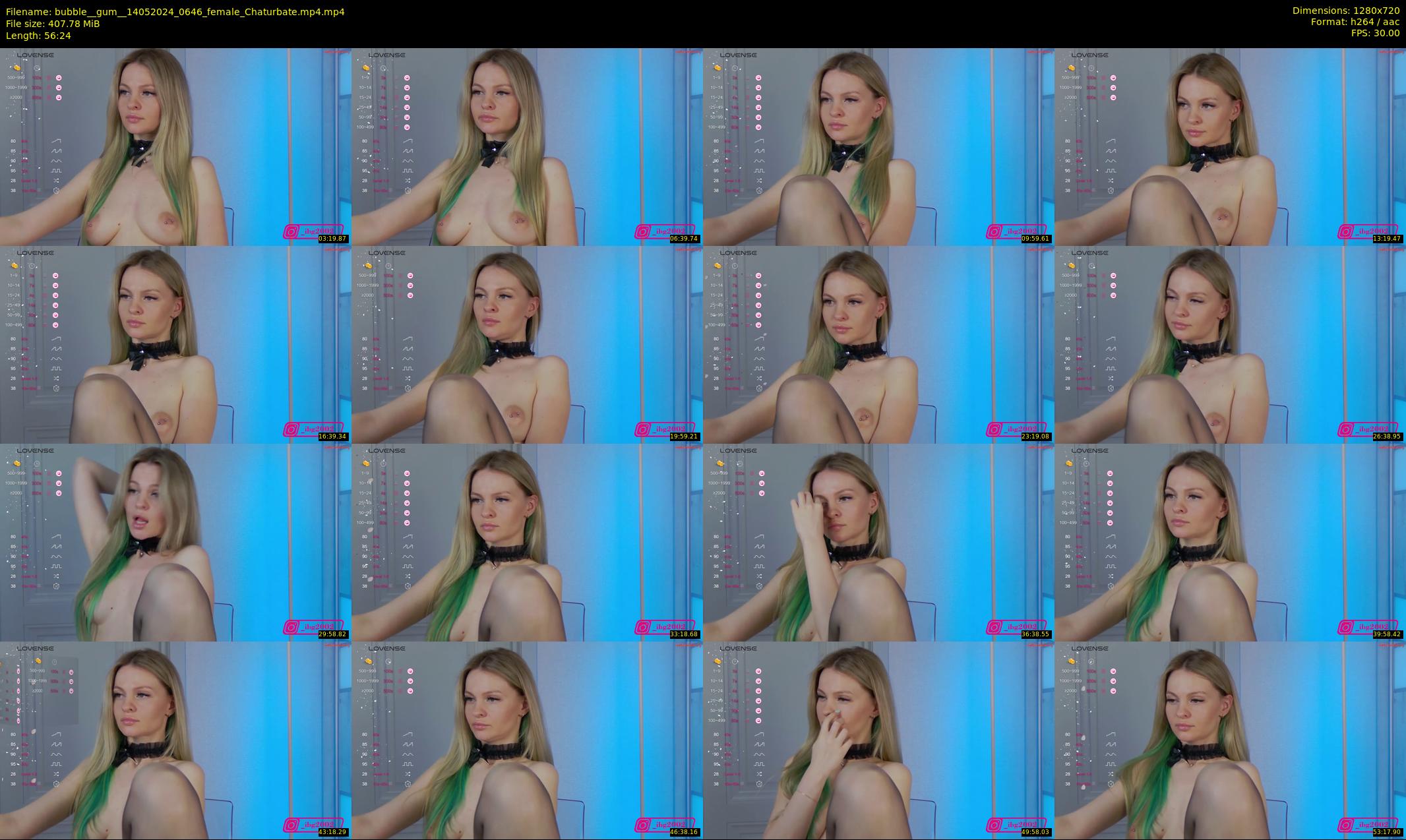bubble__gum_ — 57 minute Chaturbate female cam show recording, 720p, May 14, 2024