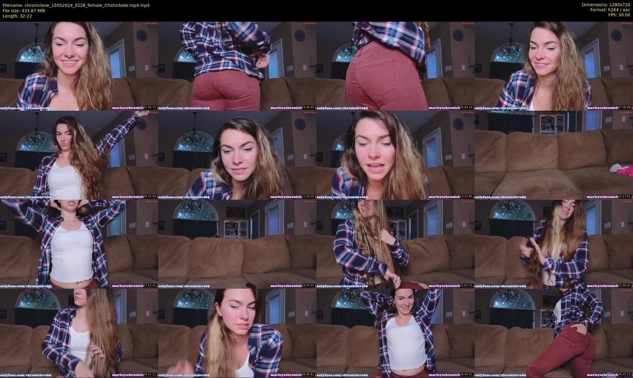 chroniclove — 33 minute Chaturbate female cam show recording, 720p, May 15, 2024