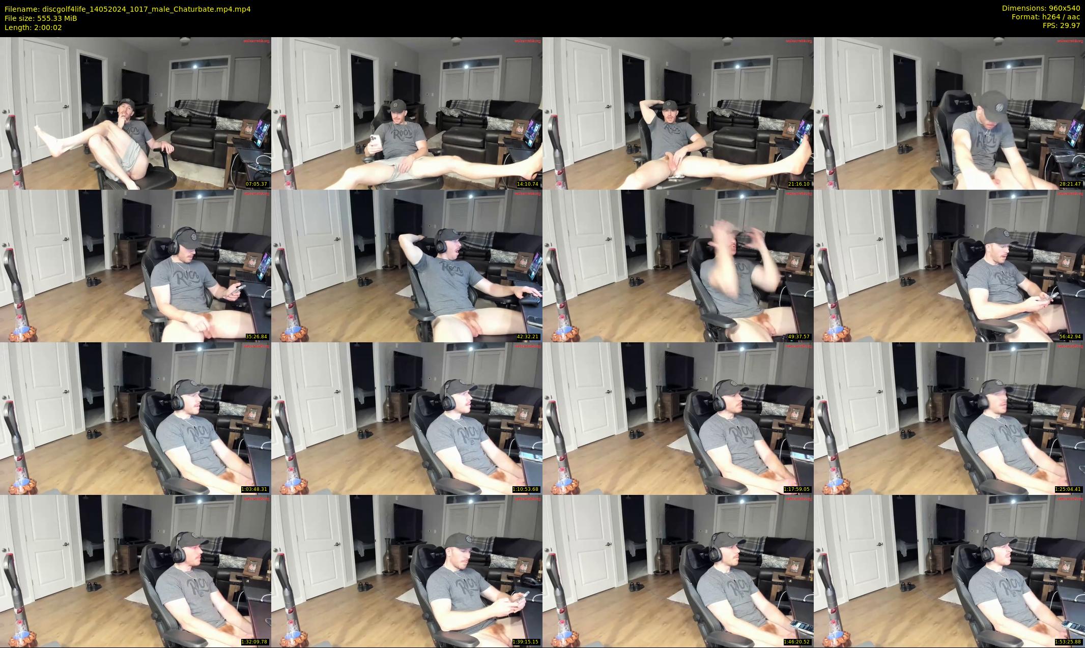 discgolf4life — 121 minute Chaturbate male cam show recording, 480p, May 14, 2024