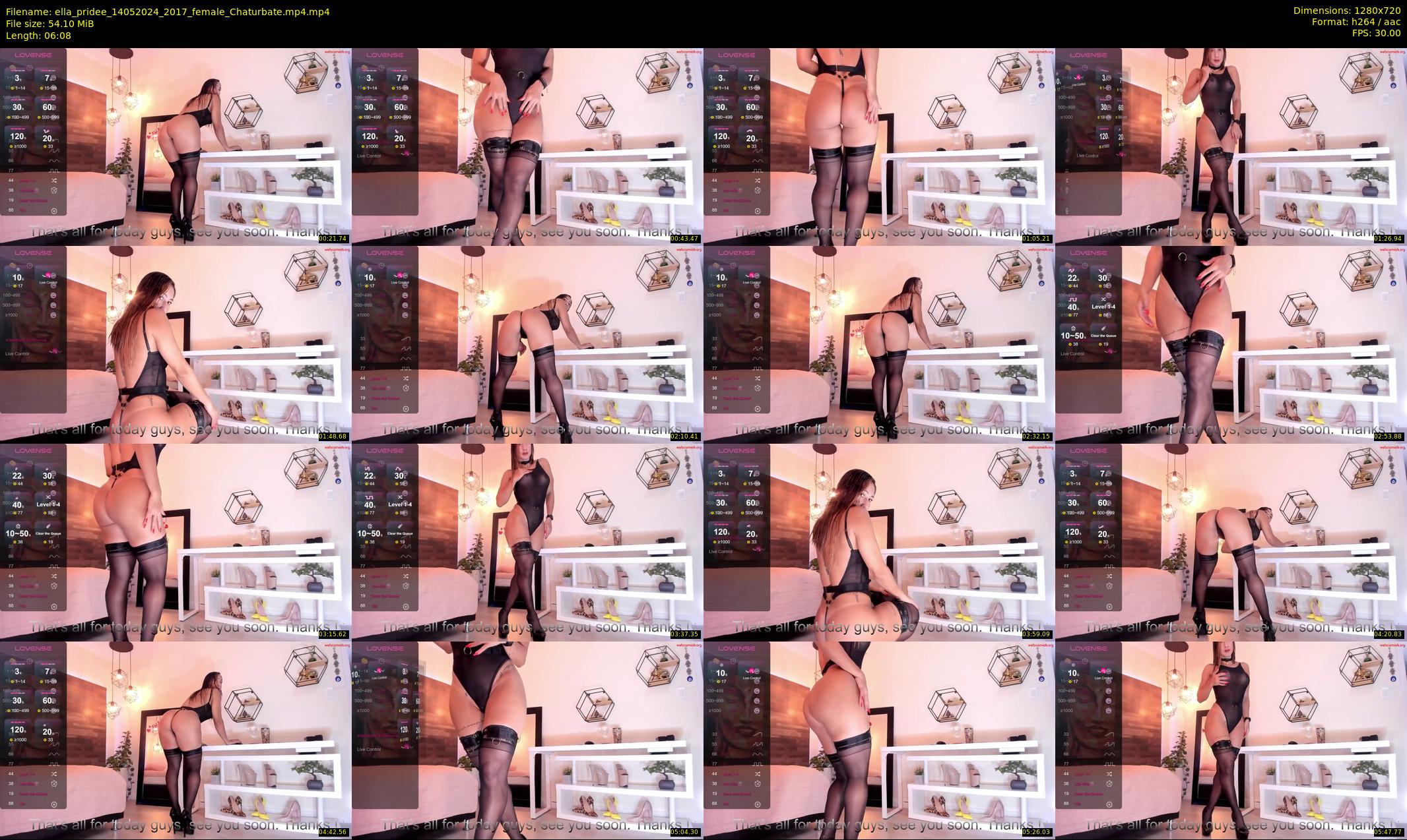 ella_pridee — 7 minute Chaturbate female cam show recording, 720p, May 14, 2024
