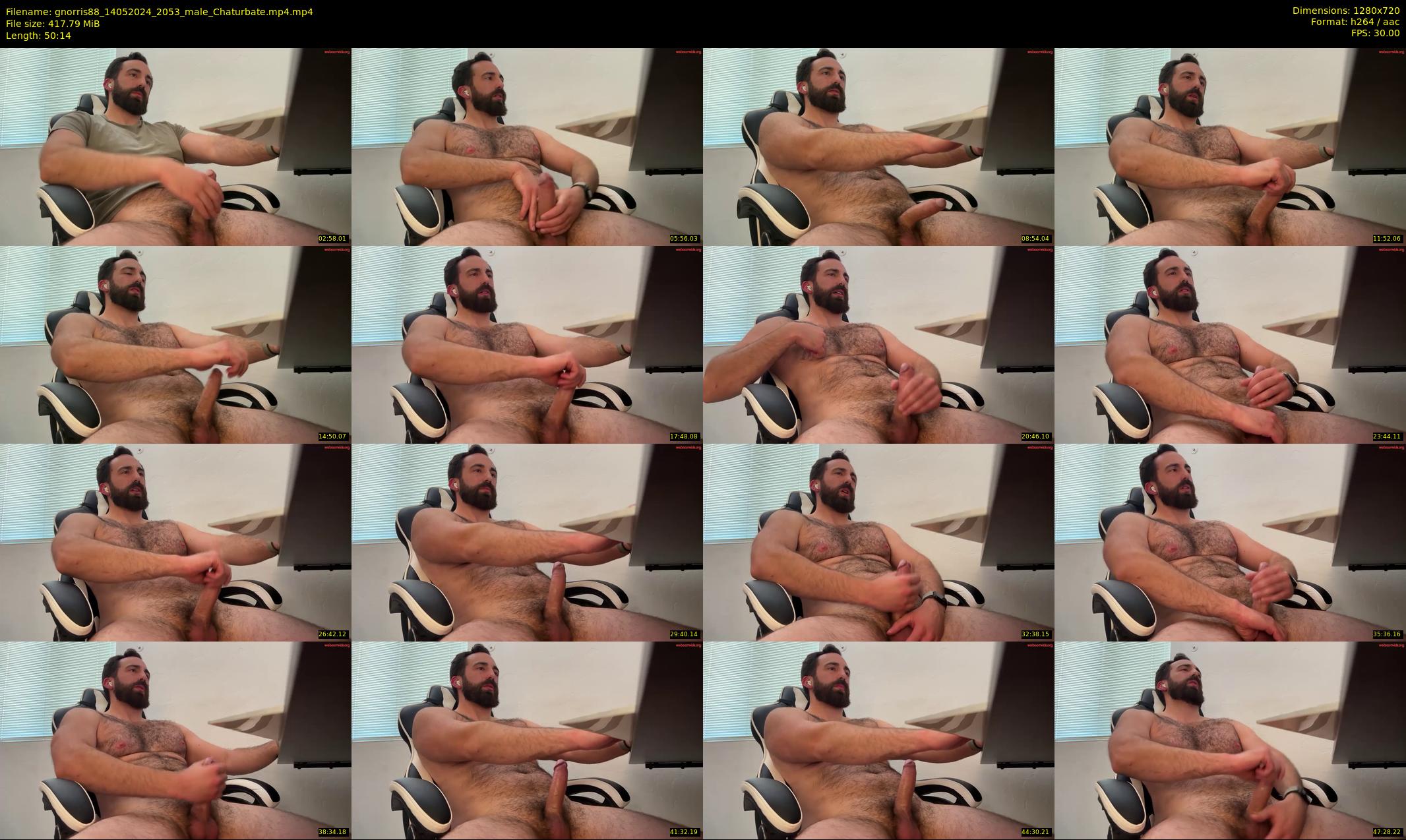 gnorris88 — 51 minute Chaturbate male cam show recording, 720p, May 14, 2024