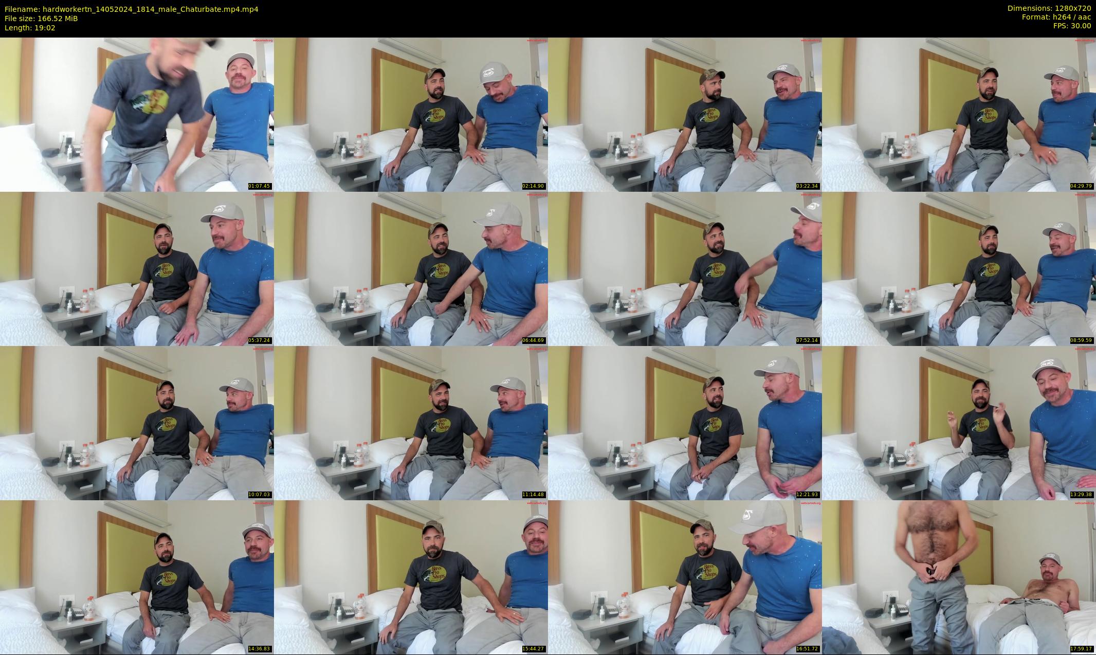 hardworkertn — 20 minute Chaturbate male cam show recording, 720p, May 14, 2024