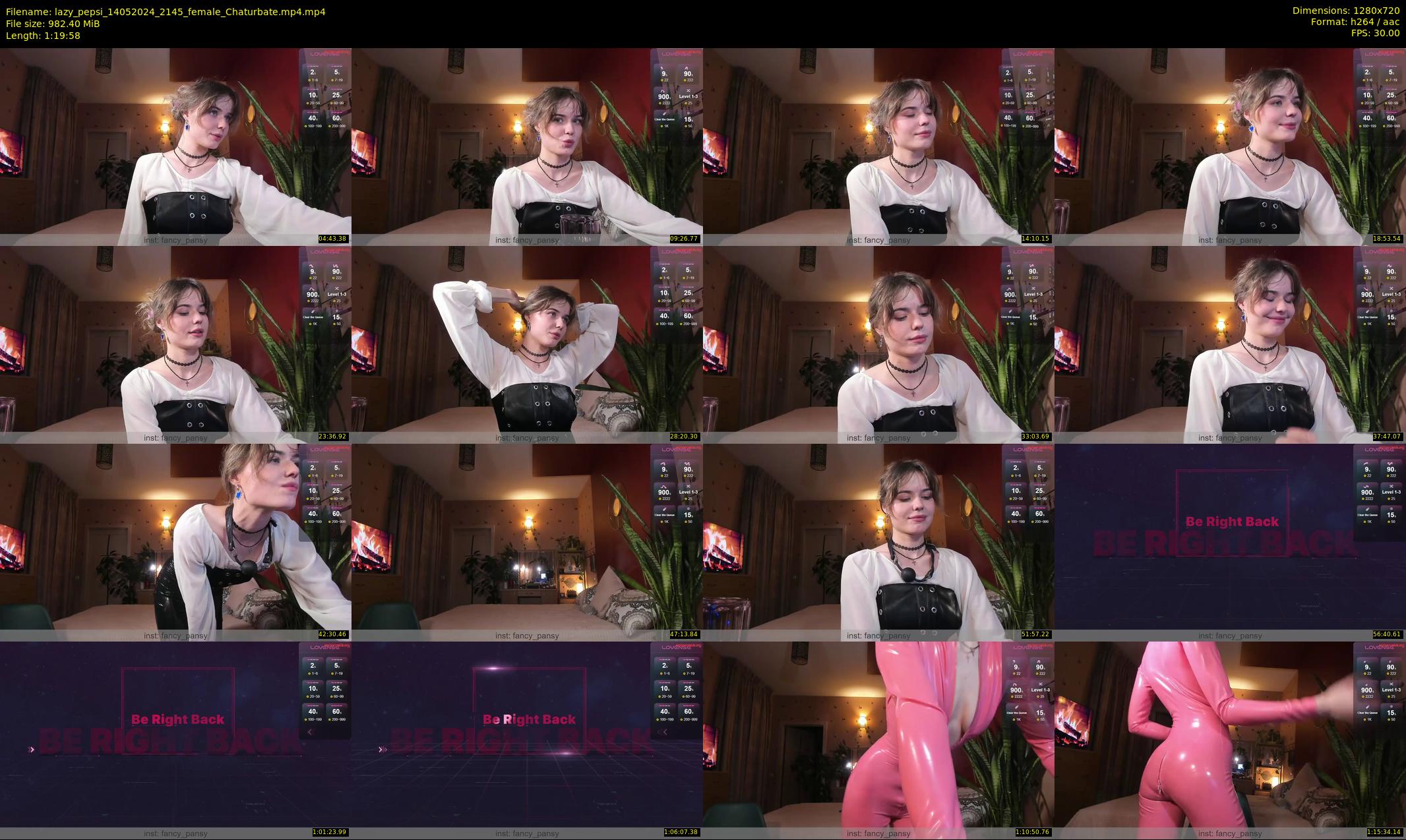 lazy_pepsi — 80 minute Chaturbate female cam show recording, 720p, May 14, 2024