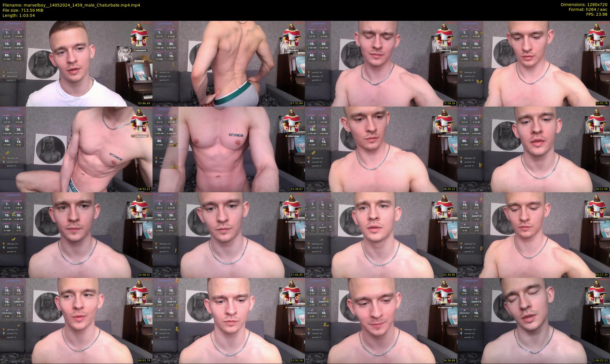 marvelboy_ — 64 minute Chaturbate male cam show recording, 720p, May 14, 2024