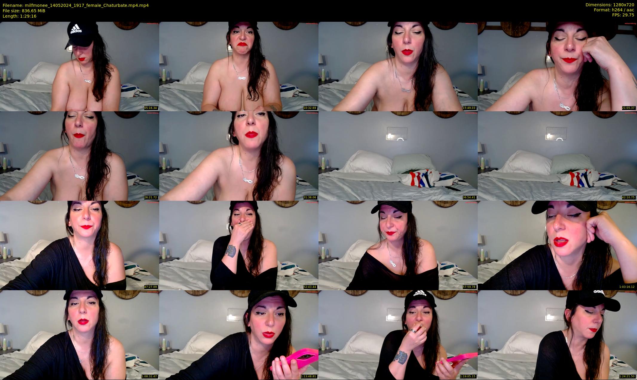 milfmonee — 90 minute Chaturbate female cam show recording, 720p, May 14, 2024