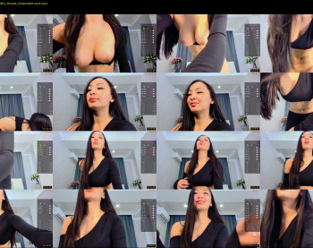 moonmiko1 — 6 minute Chaturbate female cam show recording, 720p, May 14, 2024
