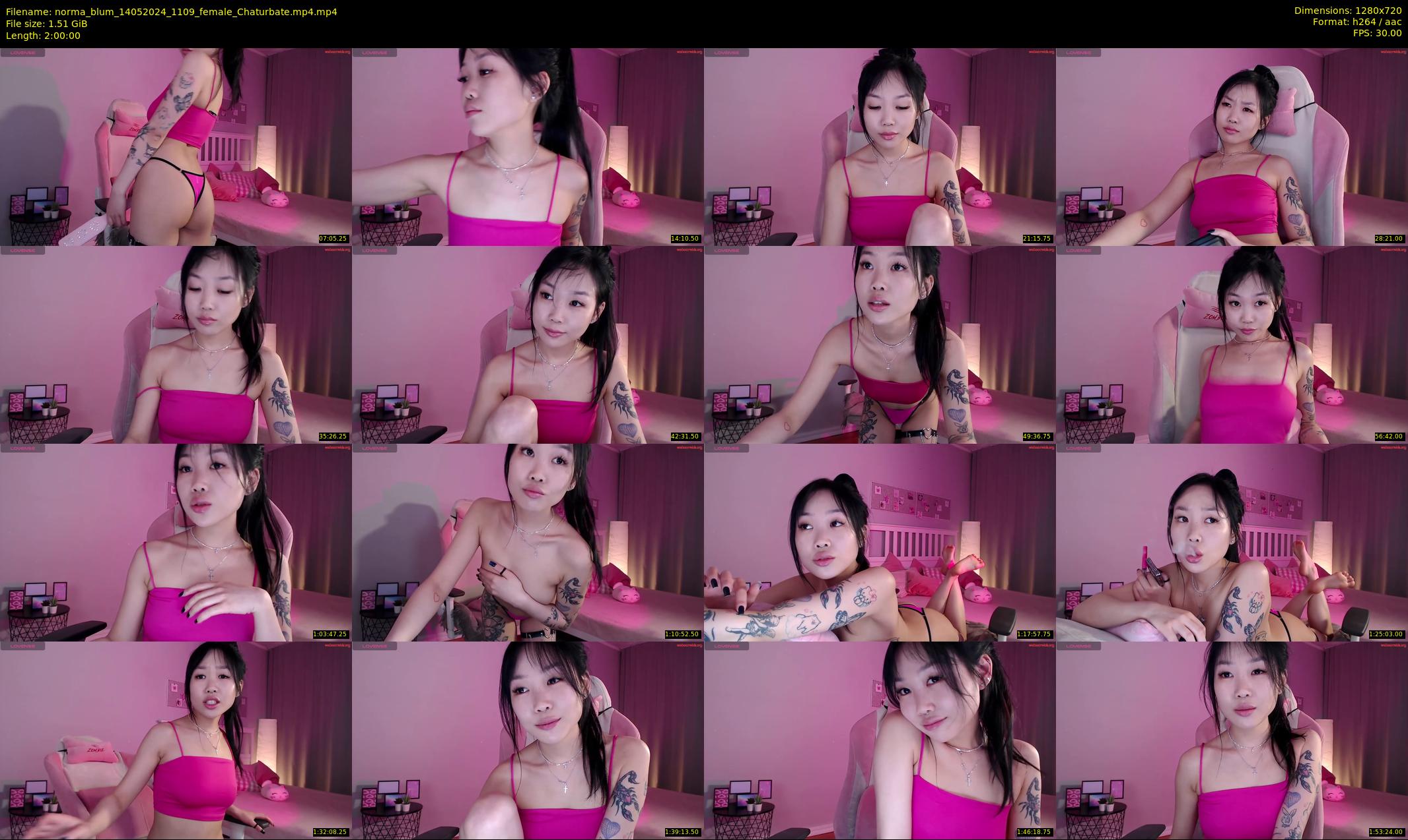 norma_blum — 120 minute Chaturbate female cam show recording, 720p, May 14, 2024