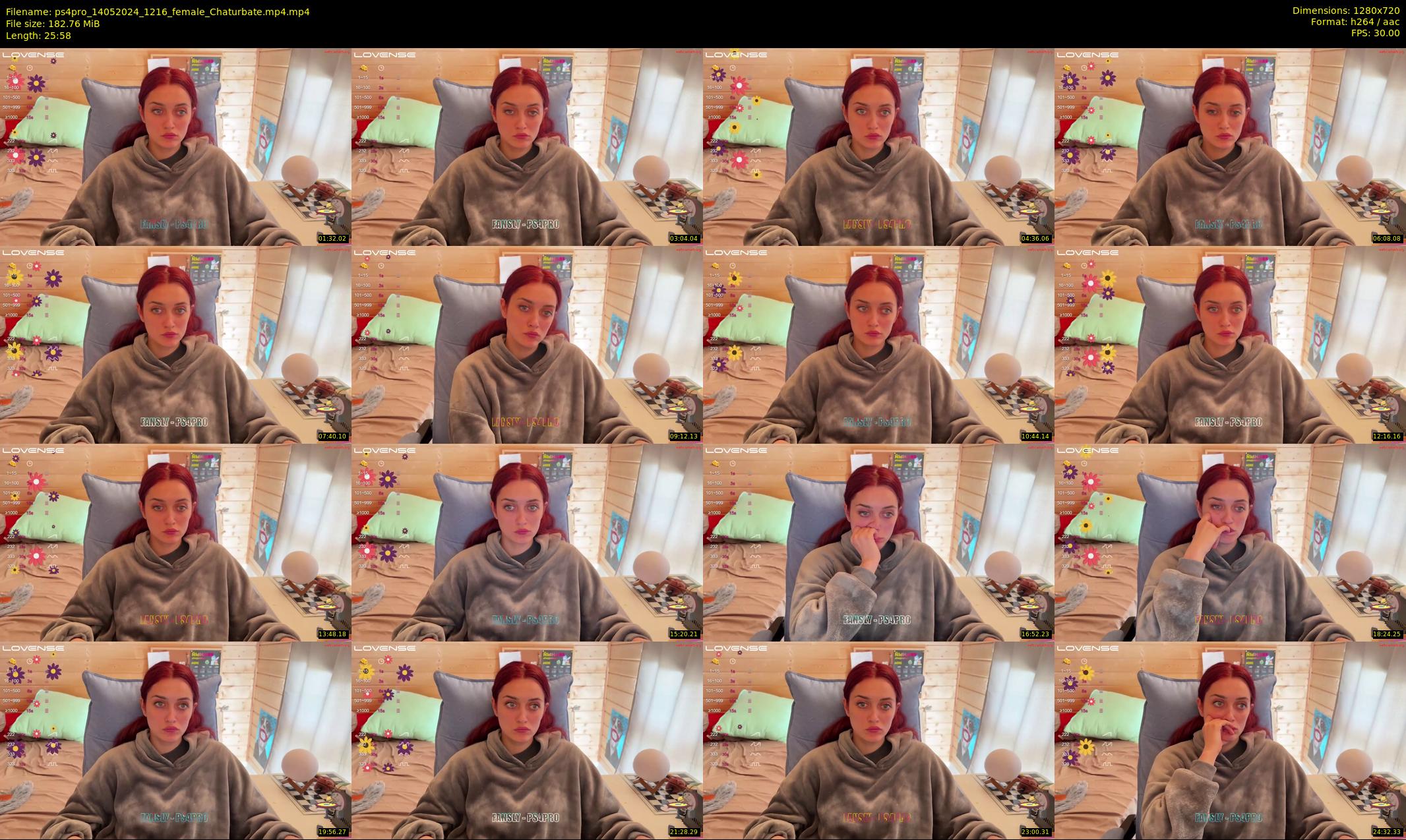 ps4pro — 26 minute Chaturbate female cam show recording, 720p, May 14, 2024