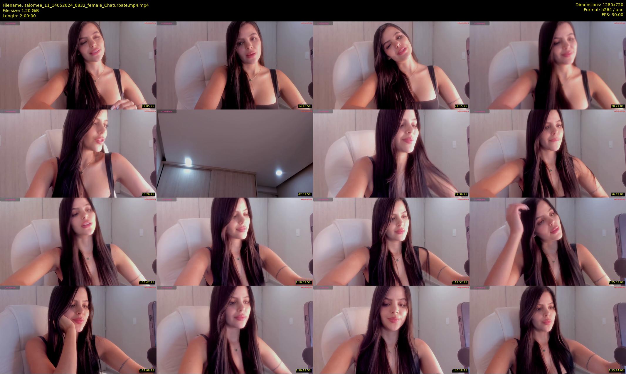 salomee_11 — 120 minute Chaturbate female cam show recording, 720p, May 14, 2024