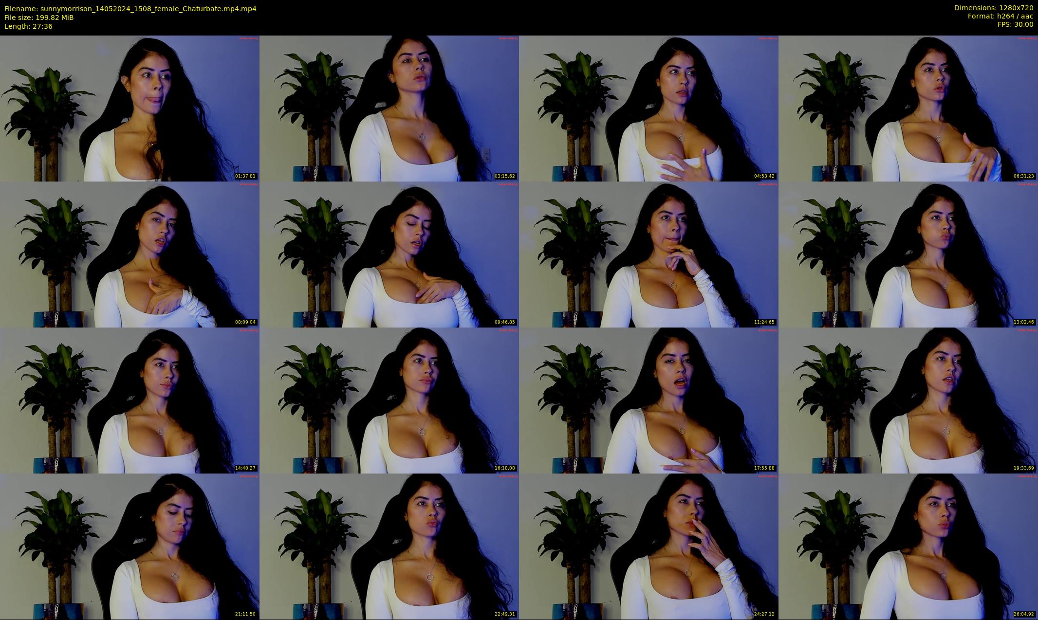 sunnymorrison — 28 minute Chaturbate female cam show recording, 720p, May 14, 2024