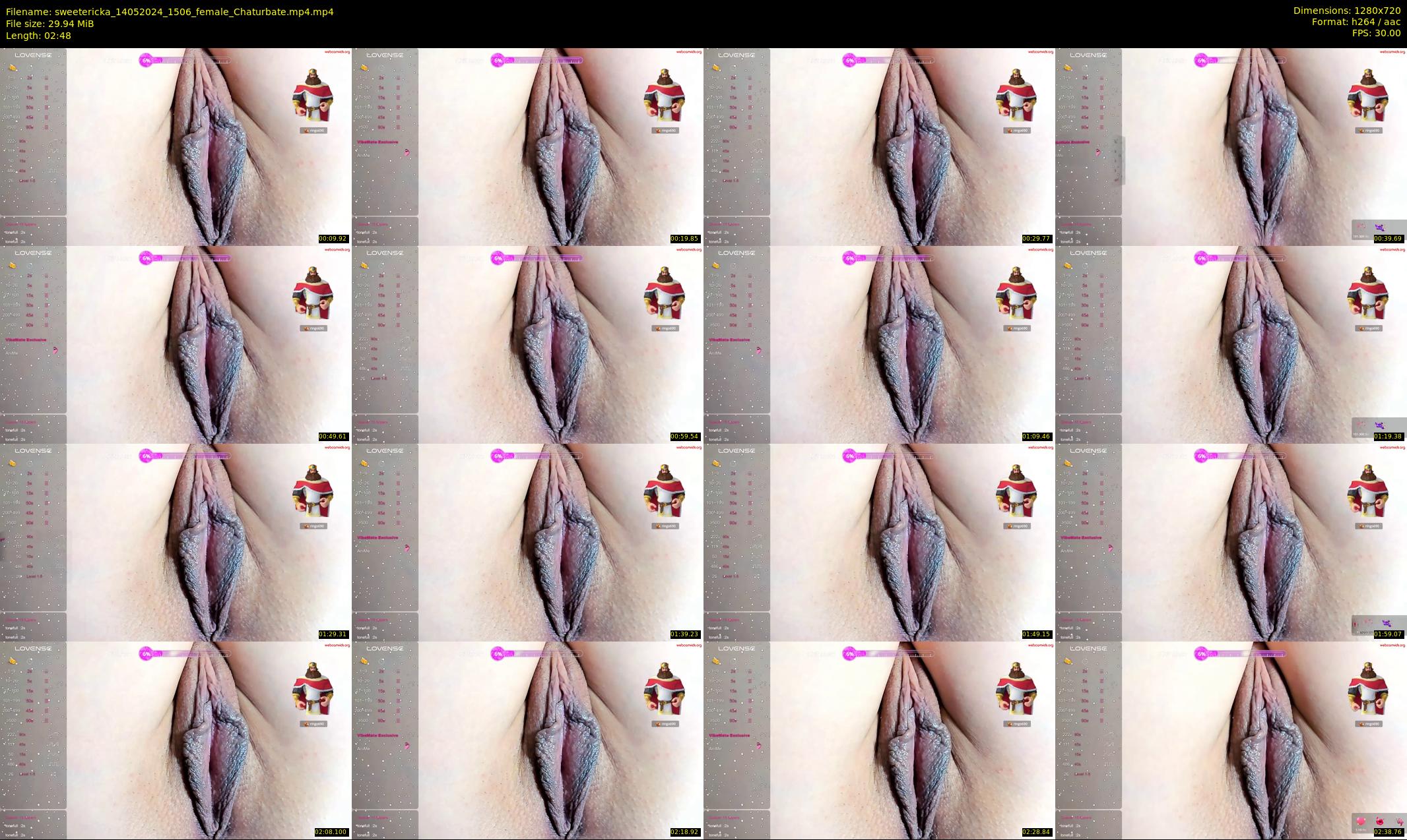 sweetericka — 3 minute Chaturbate couple cam show recording, 720p, May 14, 2024