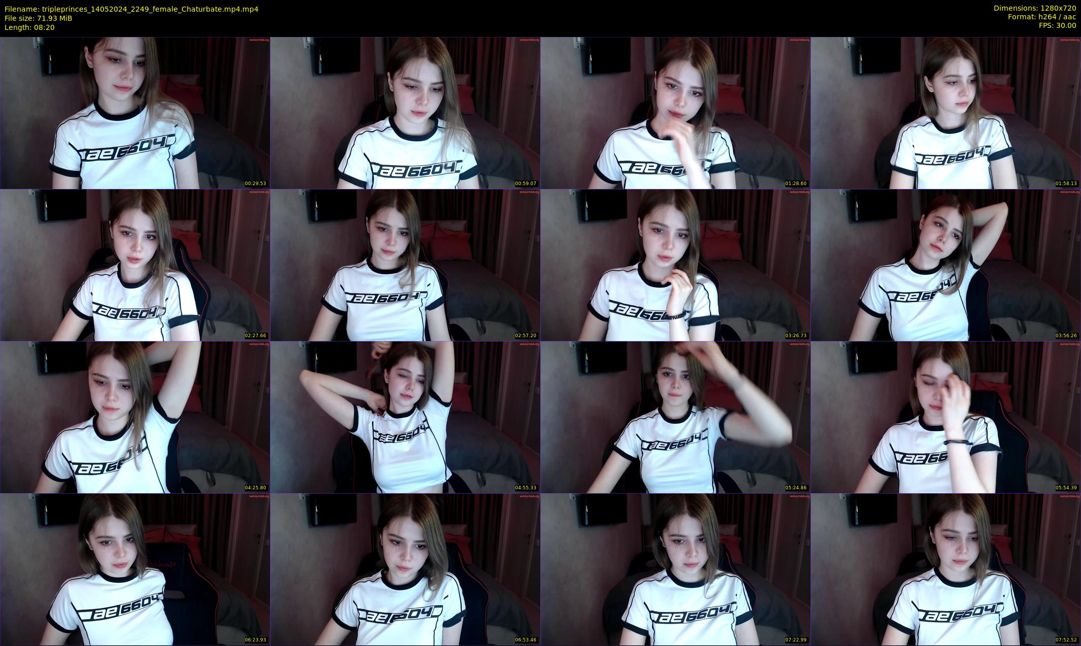 tripleprinces — 9 minute Chaturbate female cam show recording, 720p, May 14, 2024