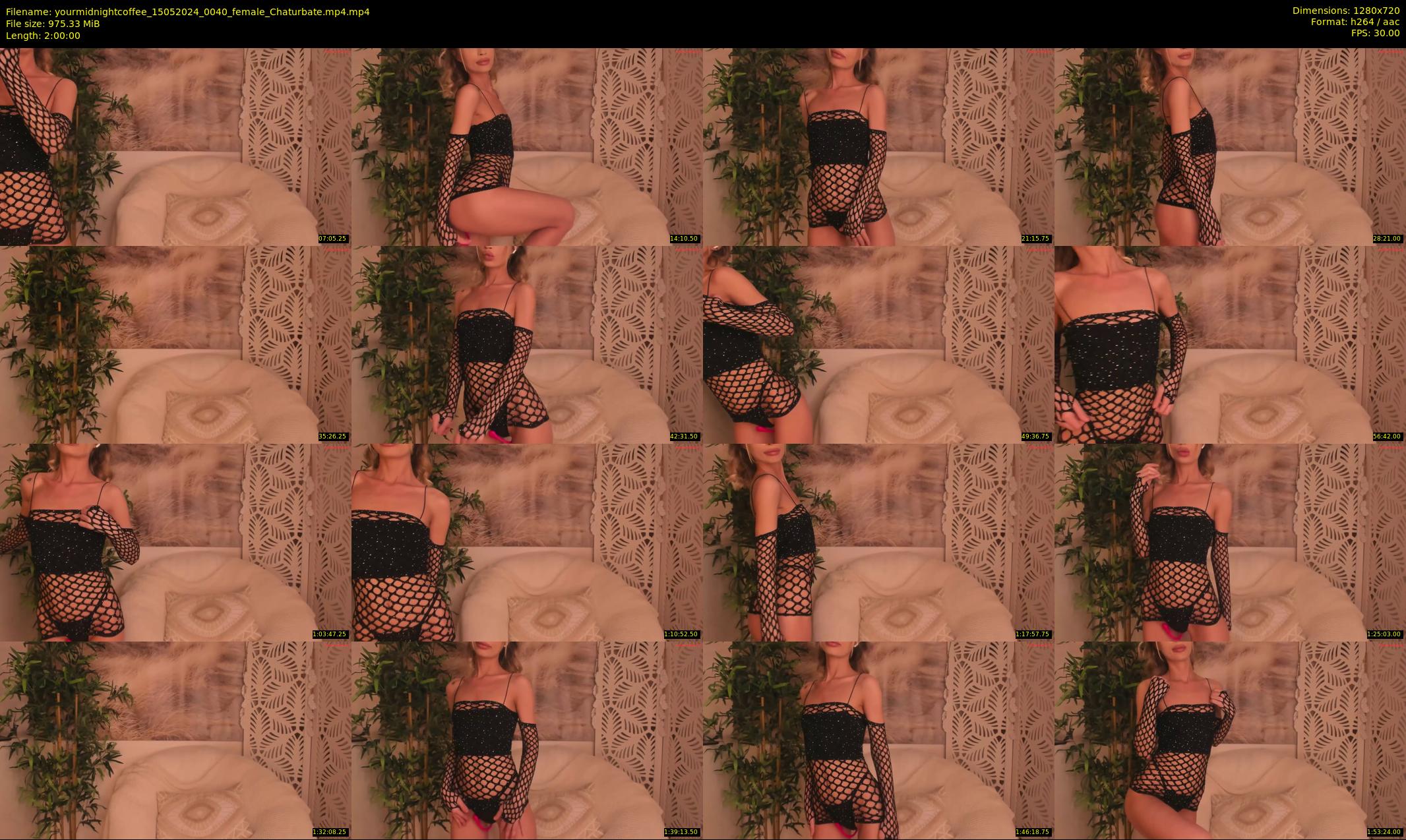 yourmidnightcoffee — 120 minute Chaturbate female cam show recording, 720p, May 15, 2024