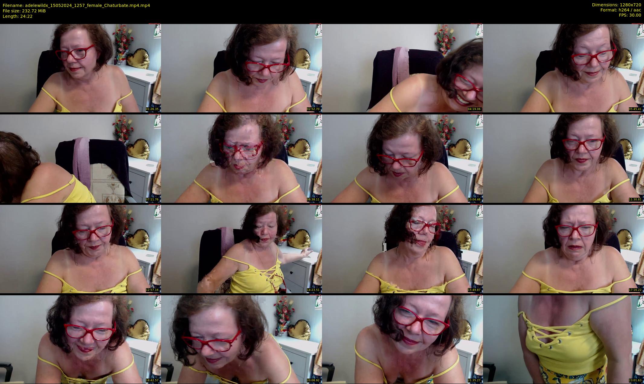 adelewildx — 25 minute Chaturbate female cam show recording, 720p, May 15, 2024