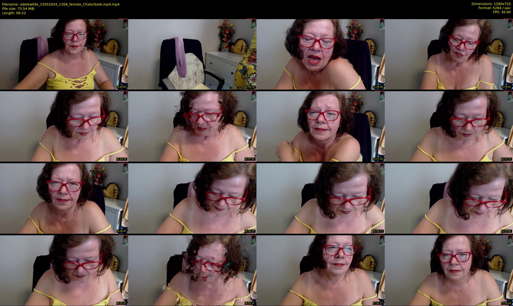 adelewildx — 9 minute Chaturbate female cam show recording, 720p, May 15, 2024