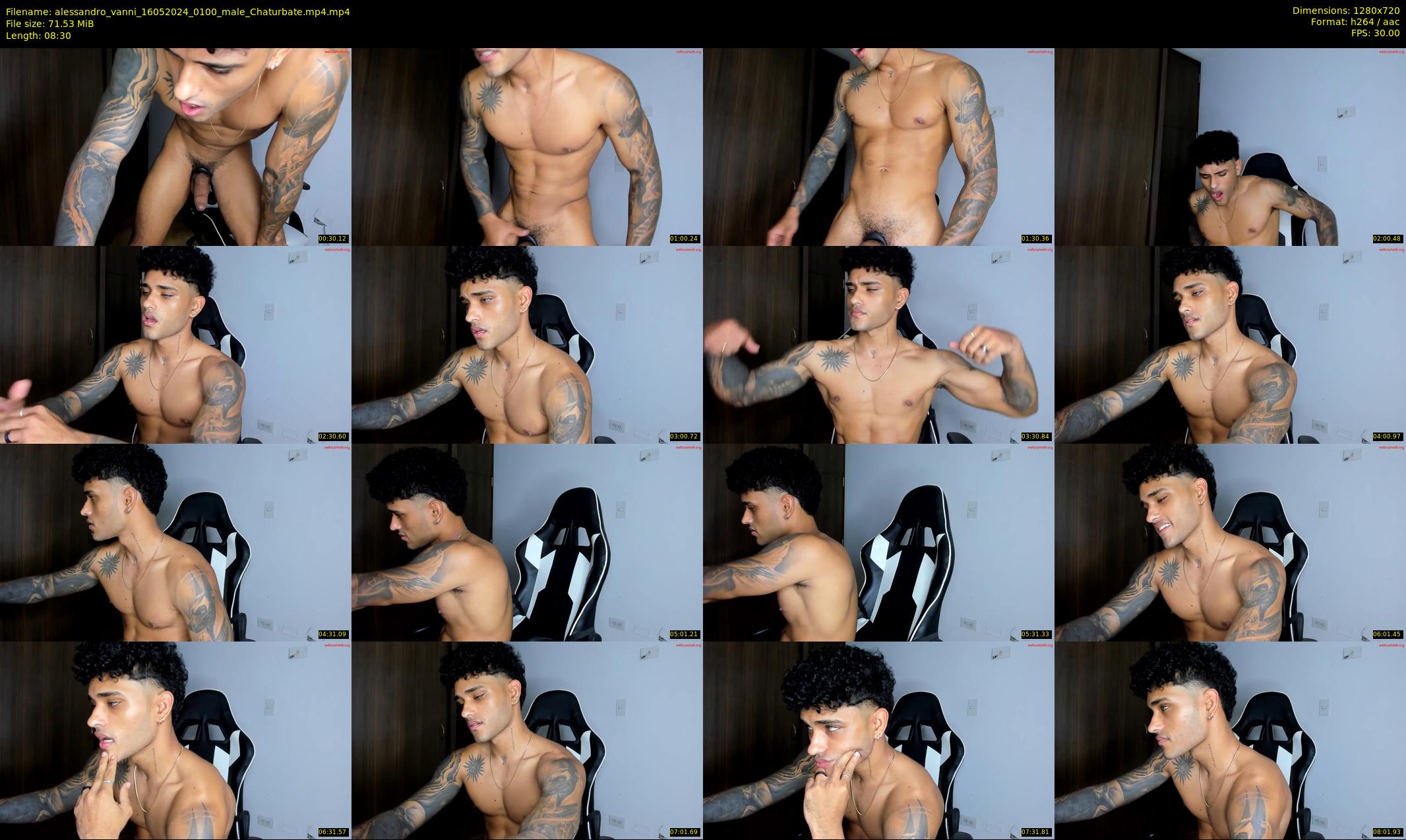 alessandro_vanni — 9 minute Chaturbate male cam show recording, 720p, May 16, 2024