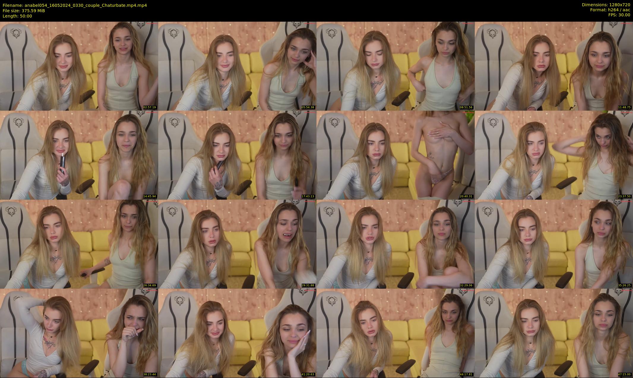 anabel054 — 50 minute Chaturbate female cam show recording, 720p, May 16, 2024