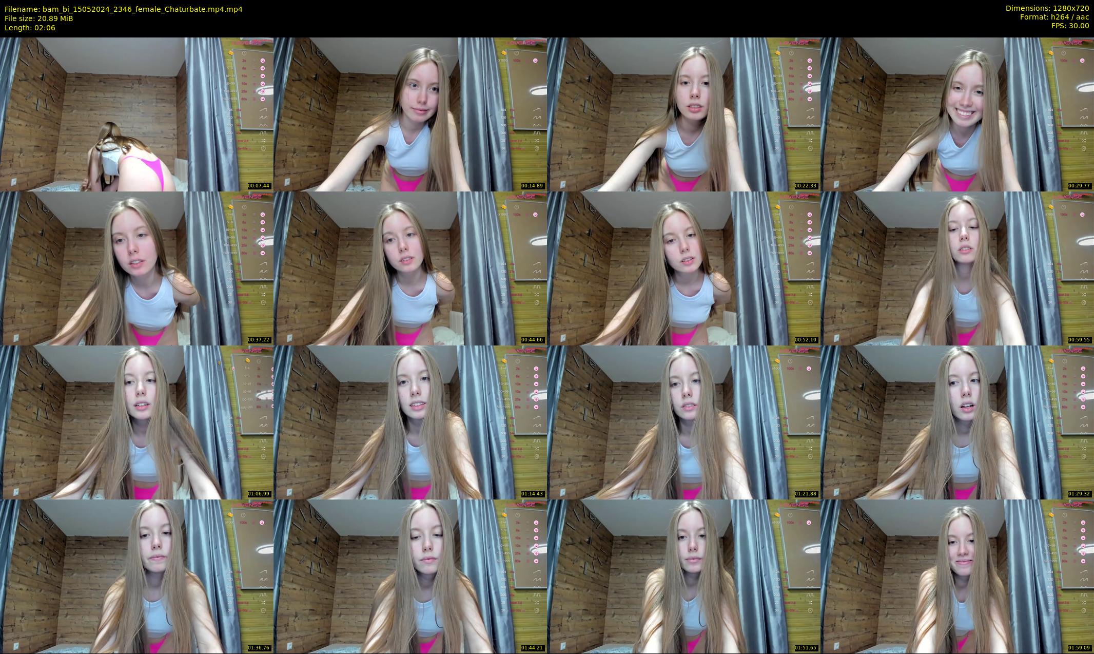 bam_bi — 3 minute Chaturbate female cam show recording, 720p, May 15, 2024