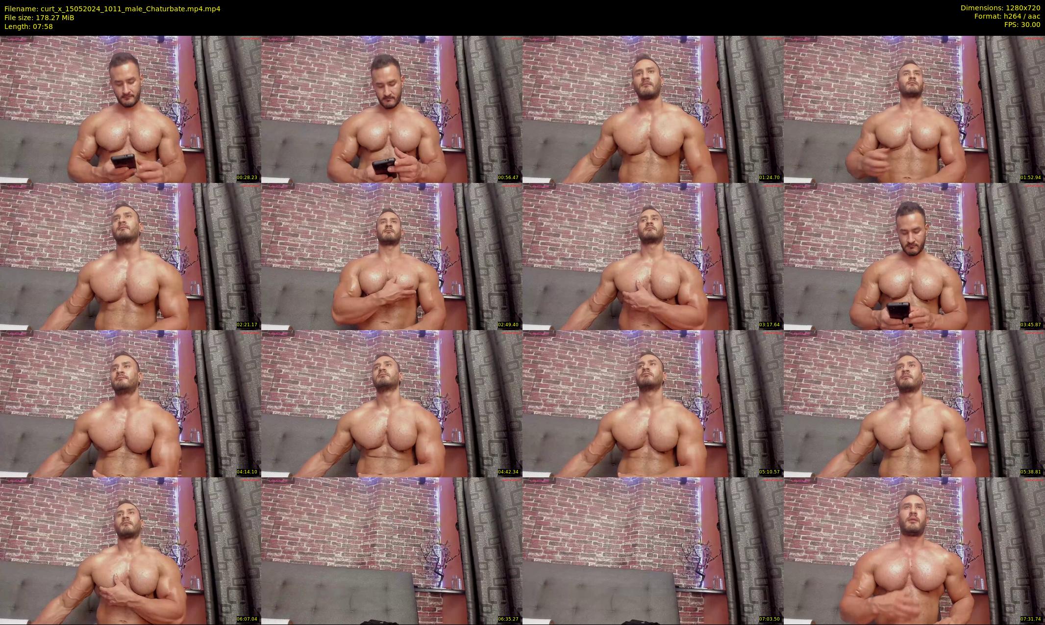 curt_x — 8 minute Chaturbate male cam show recording, 720p, May 15, 2024